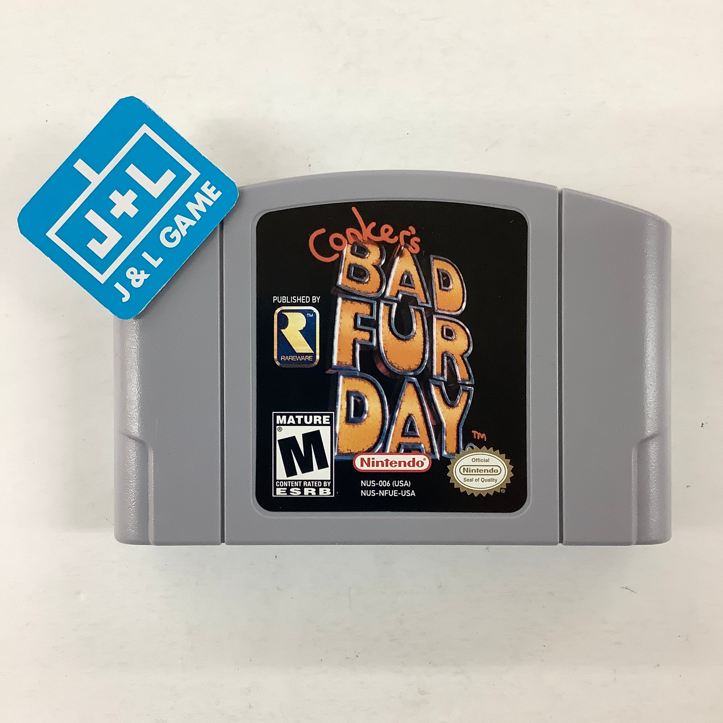 Conker's Bad Fur Day - (N64) Nintendo 64 [Pre-Owned] Video Games Rare Ltd.   