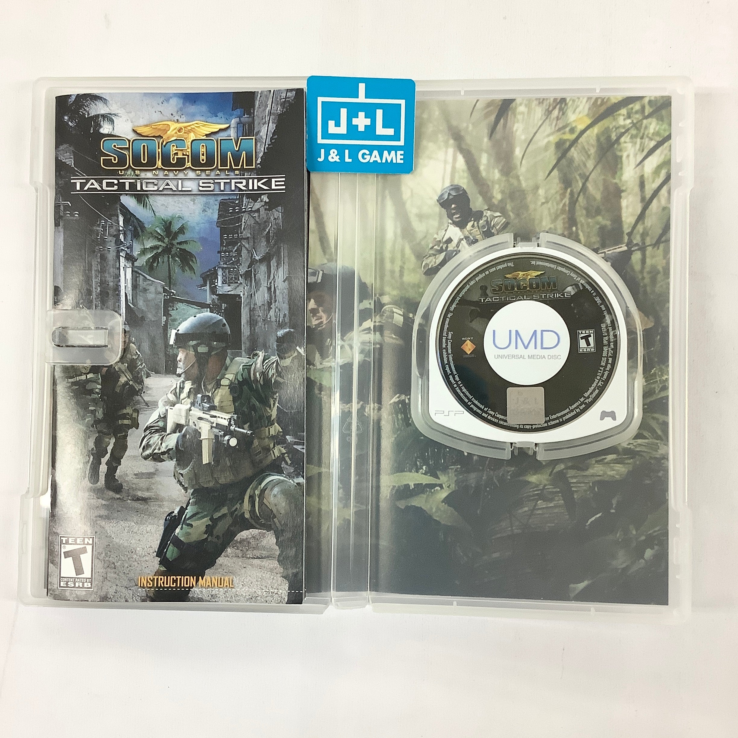 SOCOM: U.S. Navy SEALs Tactical Strike - Sony PSP [Pre-Owned] Video Games SCEA   