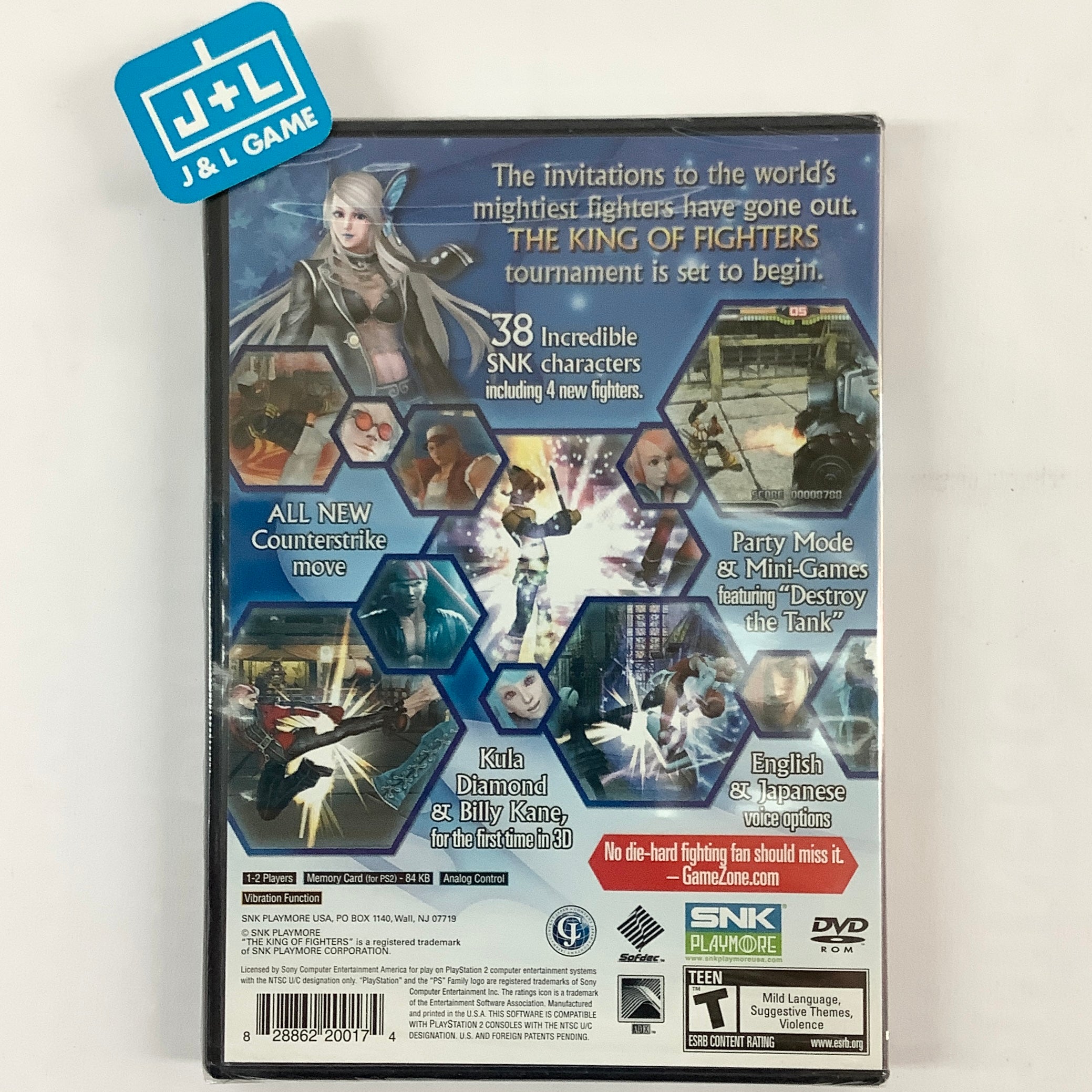 The King of Fighters 2006 - (PS2) PlayStation 2 Video Games SNK Playmore   