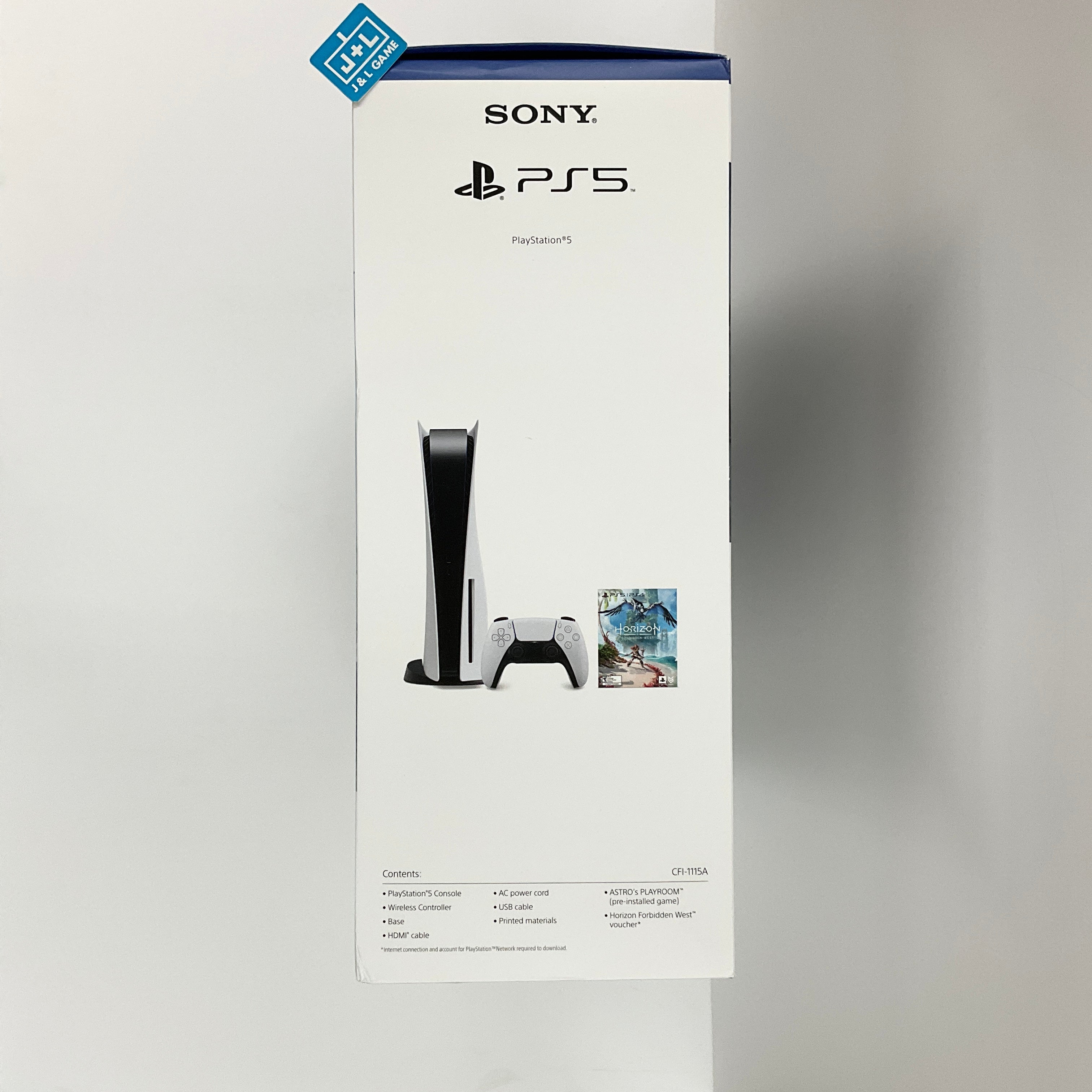 SONY PlayStation 5 Disc Edition Console (Horizon Bundle) (Model CFI-1115A) - (PS5) PlayStation 5 Consoles Sony   