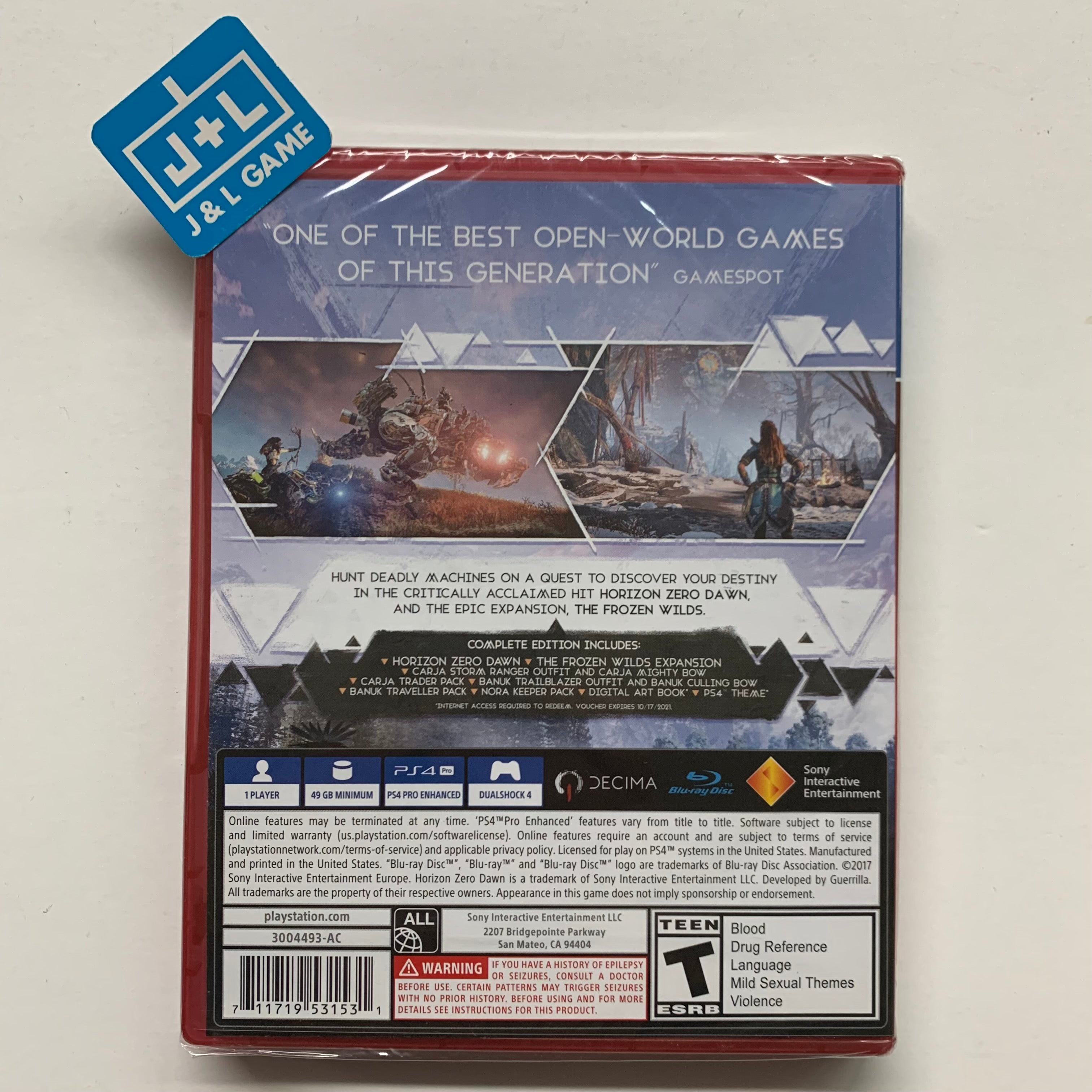 Horizon Zero Dawn: Complete Edition (PlayStation Hits) - (PS4) PlayStation 4 Video Games PlayStation   