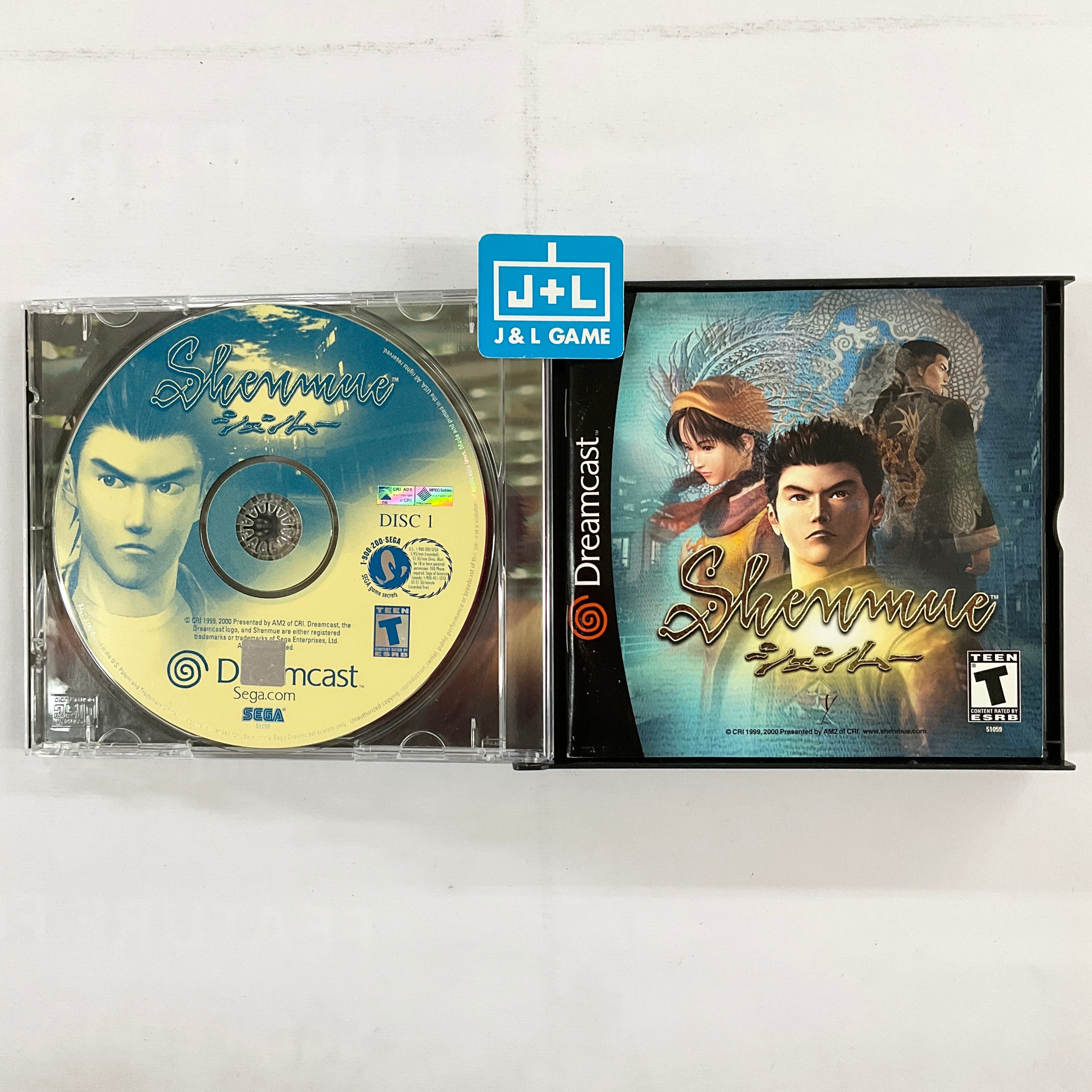 Shenmue - (DC) SEGA Dreamcast [Pre-Owned] Video Games Sega   
