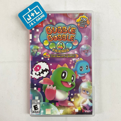 Bubble Bobble 4 Friends The Baron Is Back - (NSW) Nintendo Switch [Pre-Owned] Video Games ININ   