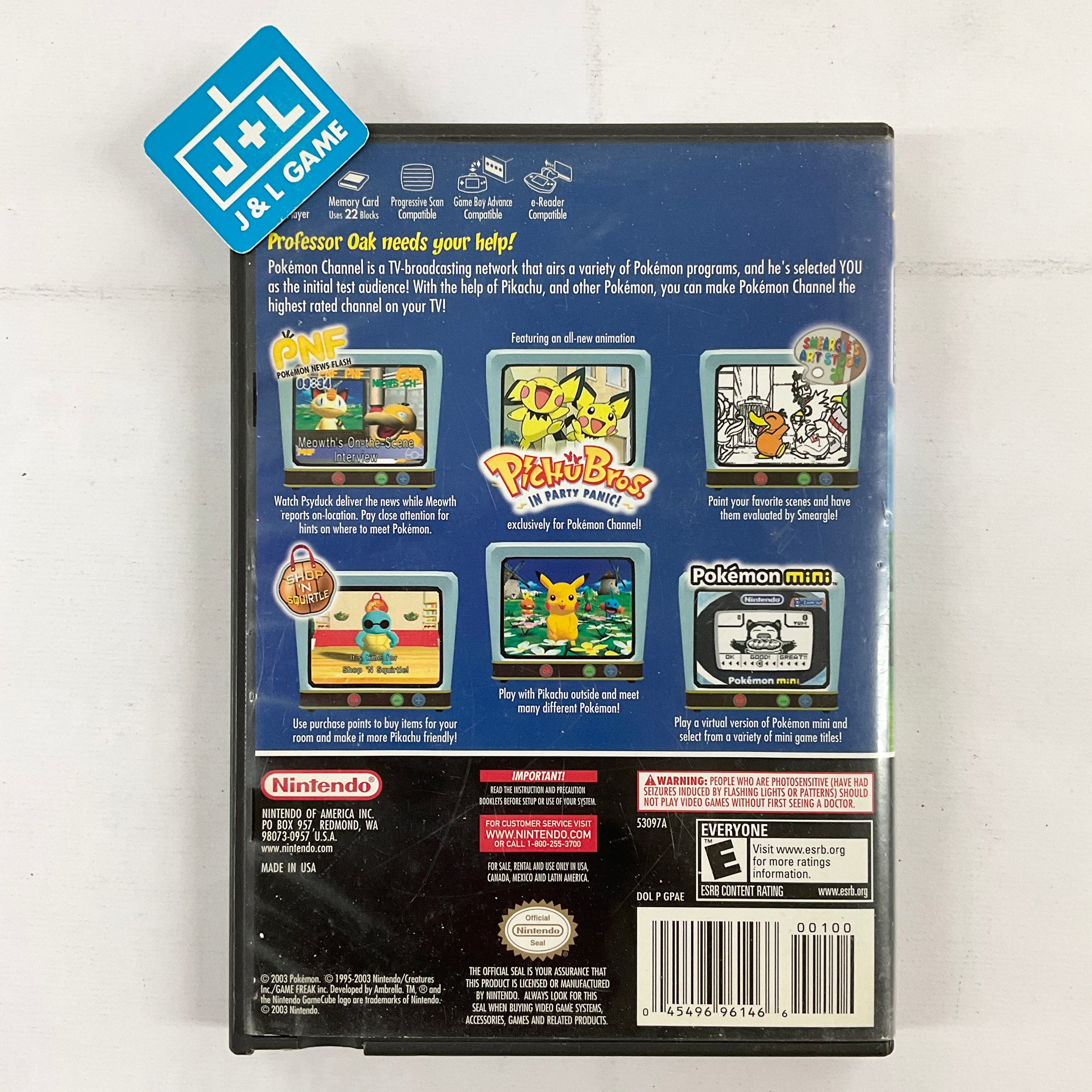 Pokemon Channel - (GC) GameCube [Pre-Owned] Video Games Nintendo   