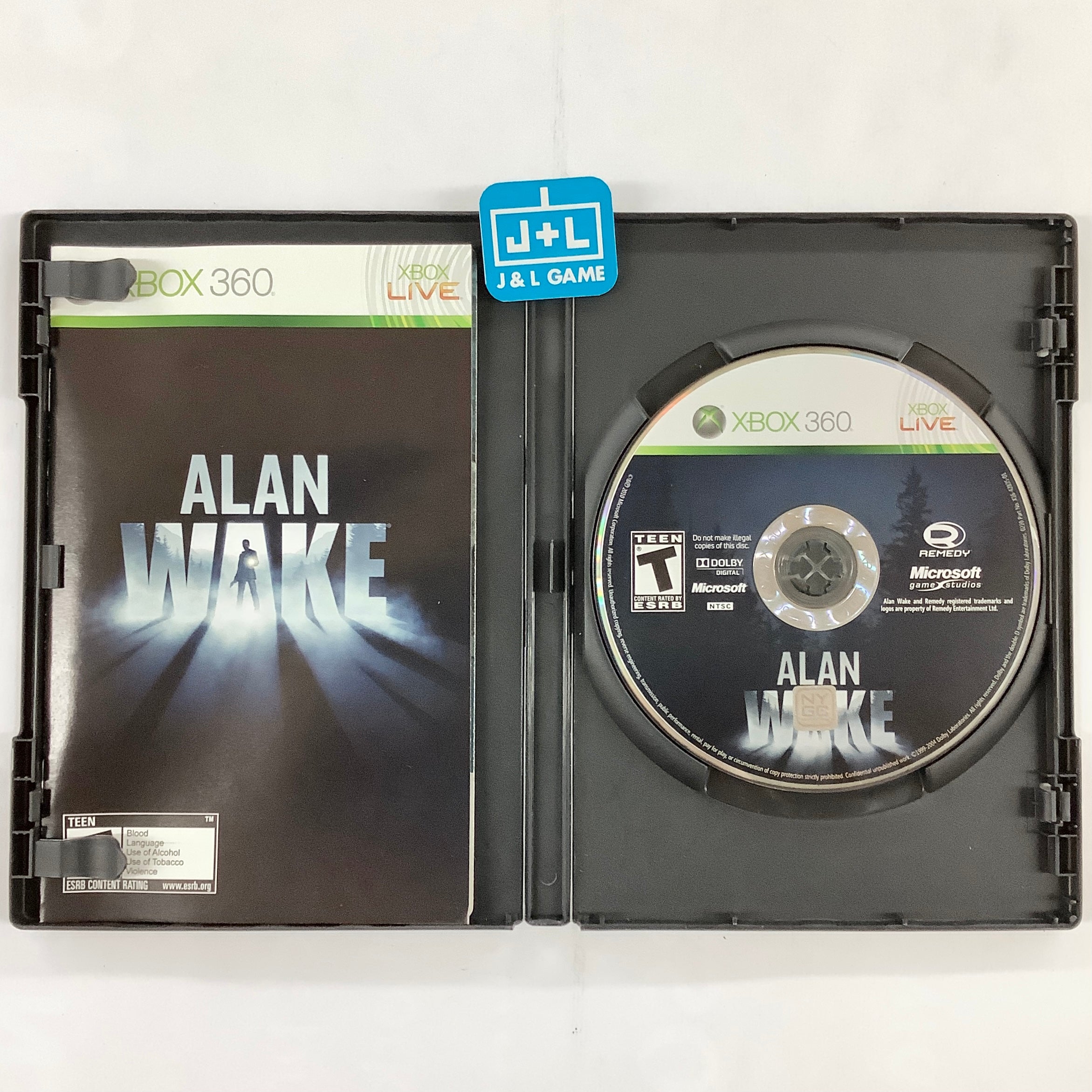 Alan Wake (Limited Collector's Edition) - Xbox 360 [Pre-Owned] Video Games Microsoft Game Studios   