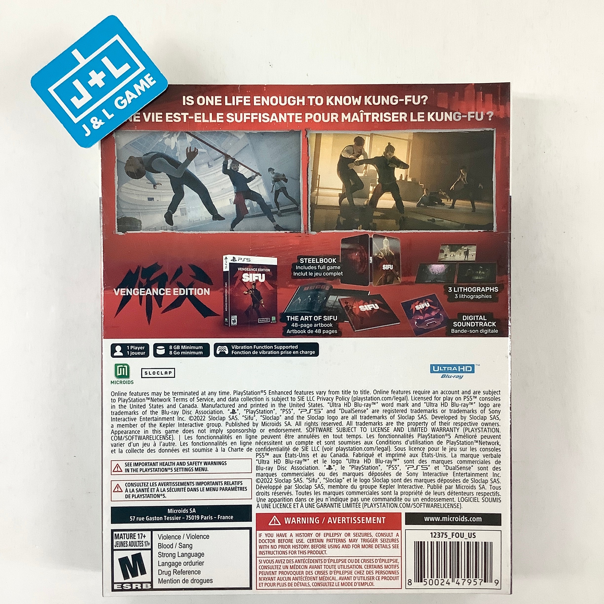 Sifu: Vengeance Edition - (PS5) PlayStation 5 Video Games Microids   