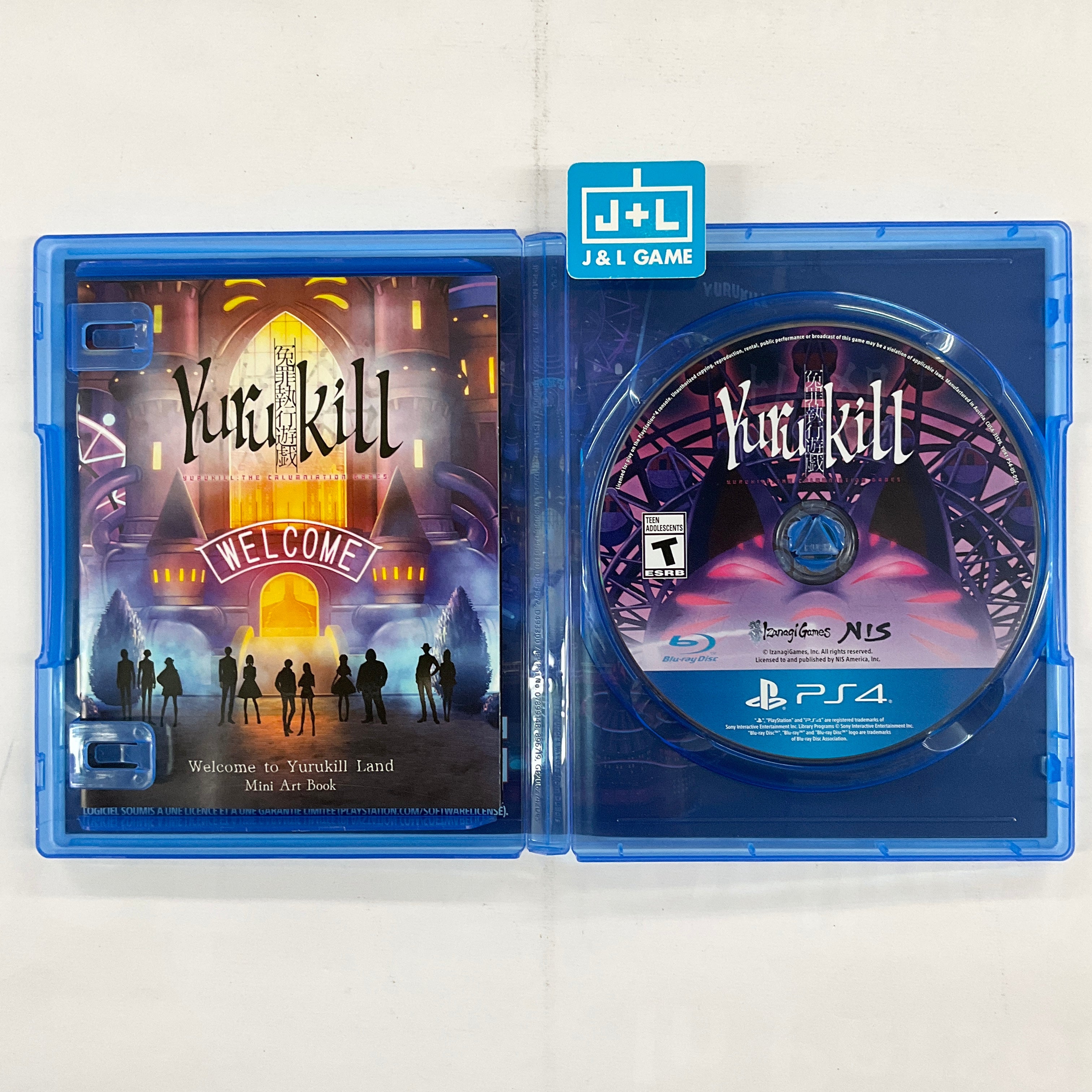 Yurukill: The Calumniation Games (Deluxe Edition) - (PS4) PlayStation 4 [UNBOXING] Video Games NIS America   