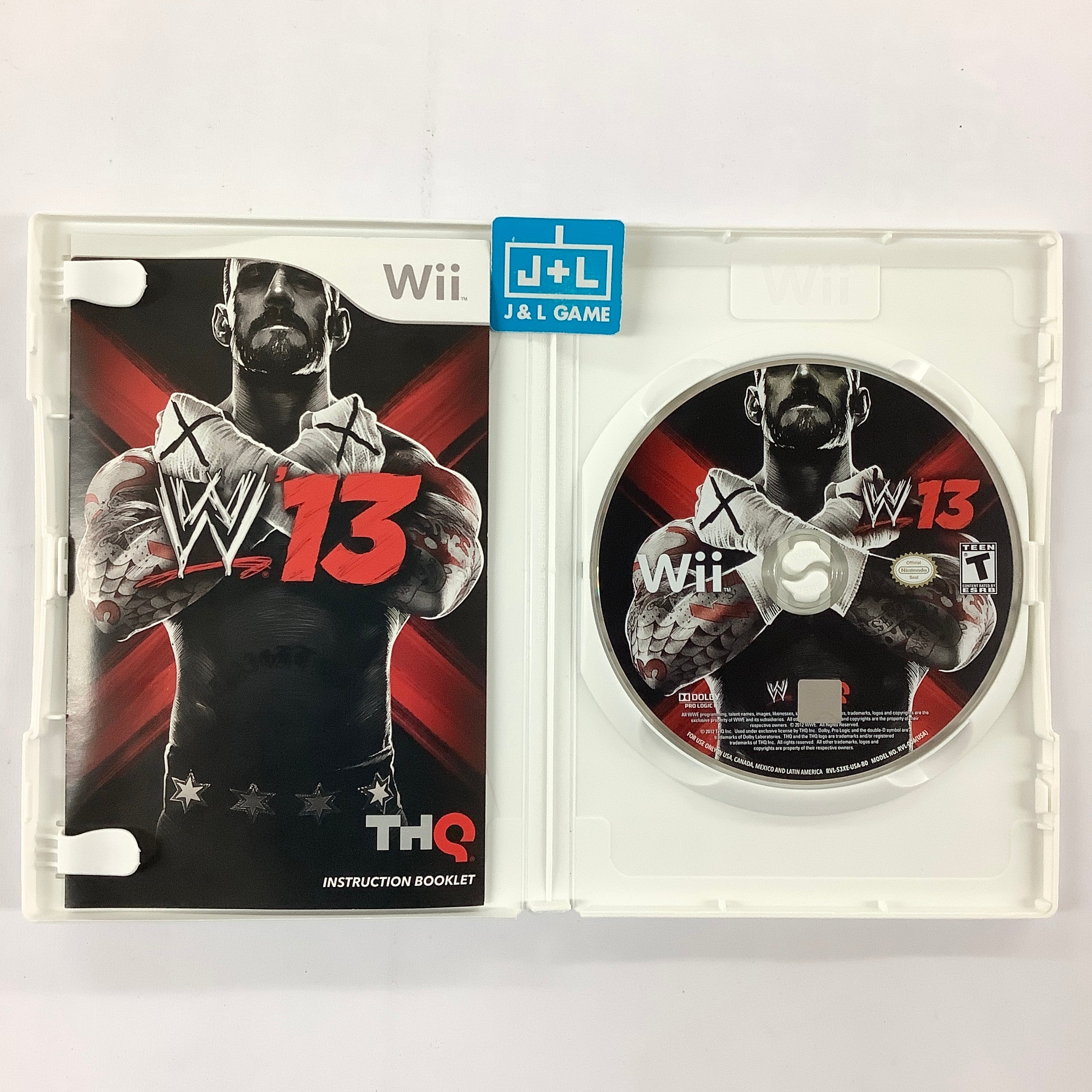 WWE '13 - Nintendo Wii [Pre-Owned] | J&L Game