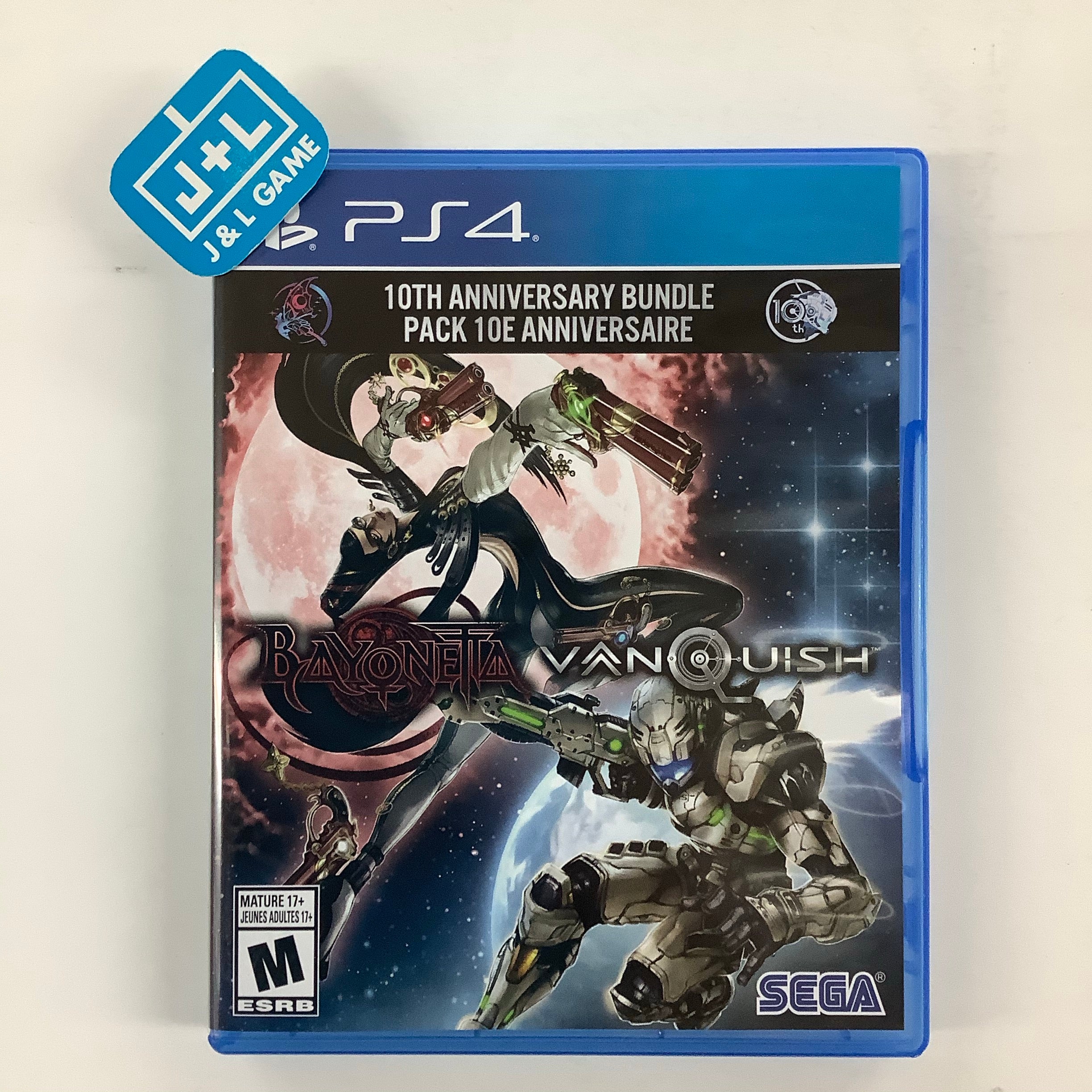 Bayonetta & Vanquish 10th Anniversary Bundle - (PS4) PlayStation 4 [Pre-Owned] Video Games SEGA   