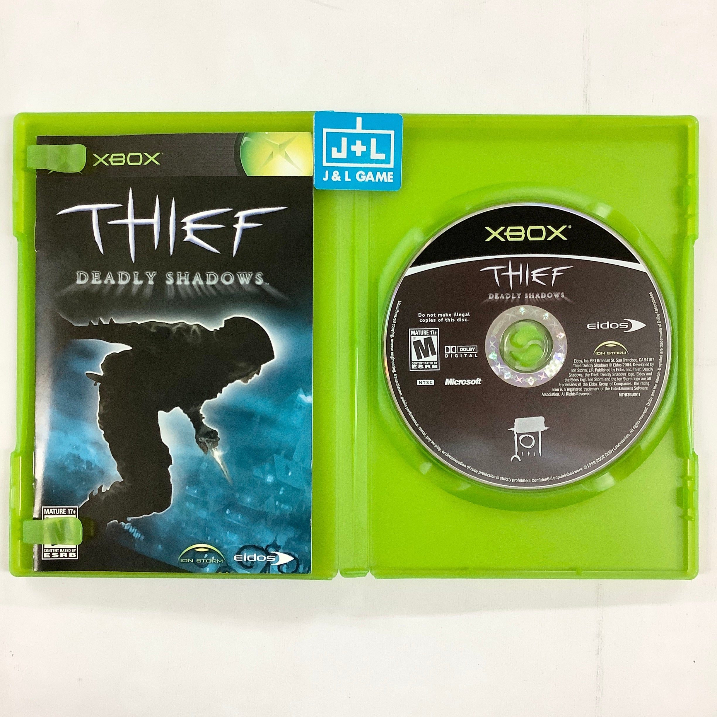 Thief: Deadly Shadows - (XB) Xbox [Pre-Owned] Video Games Eidos Interactive   
