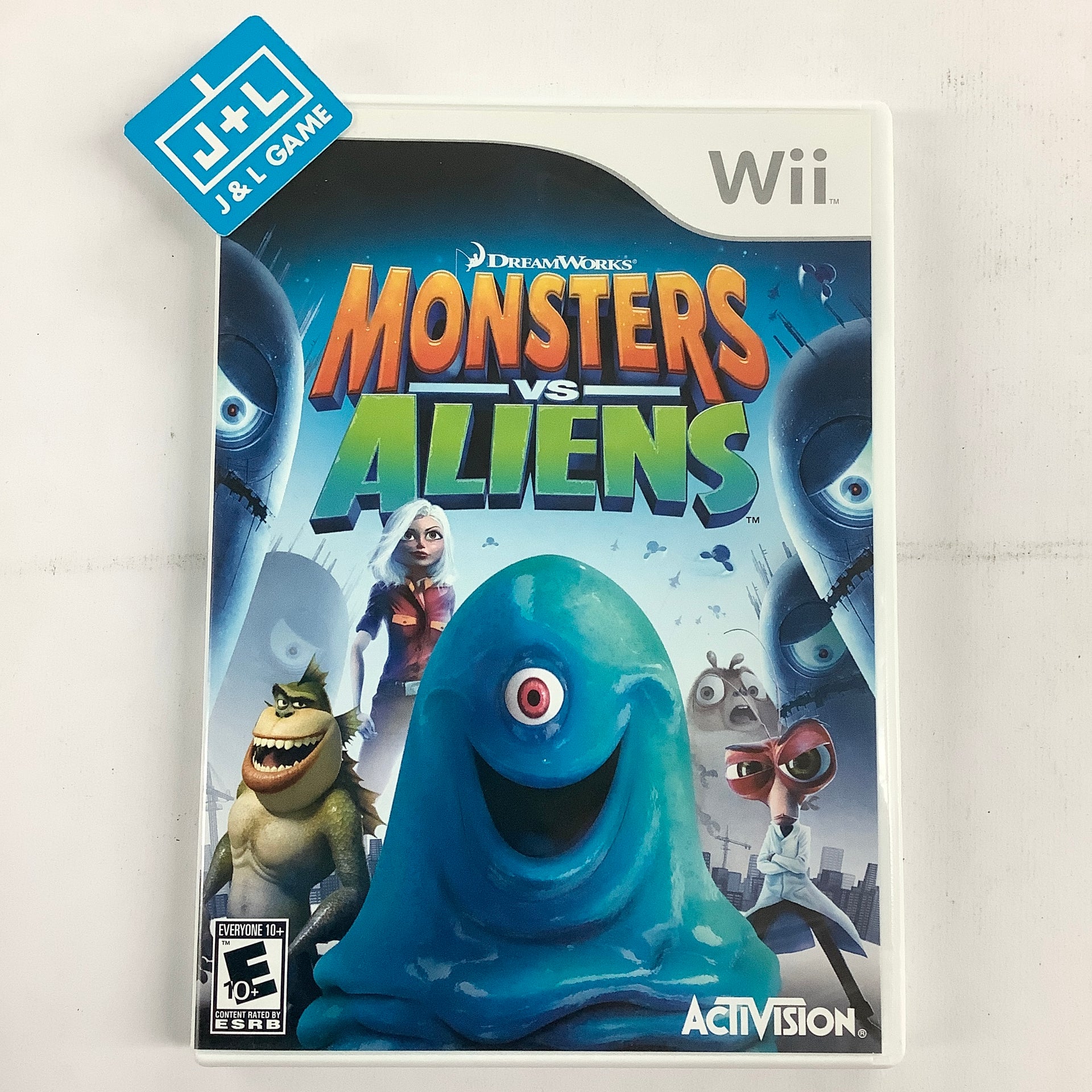 monsters vs aliens game xbox 360 Monsters vs. Aliens - Nintendo Wii [Pre-Owned]