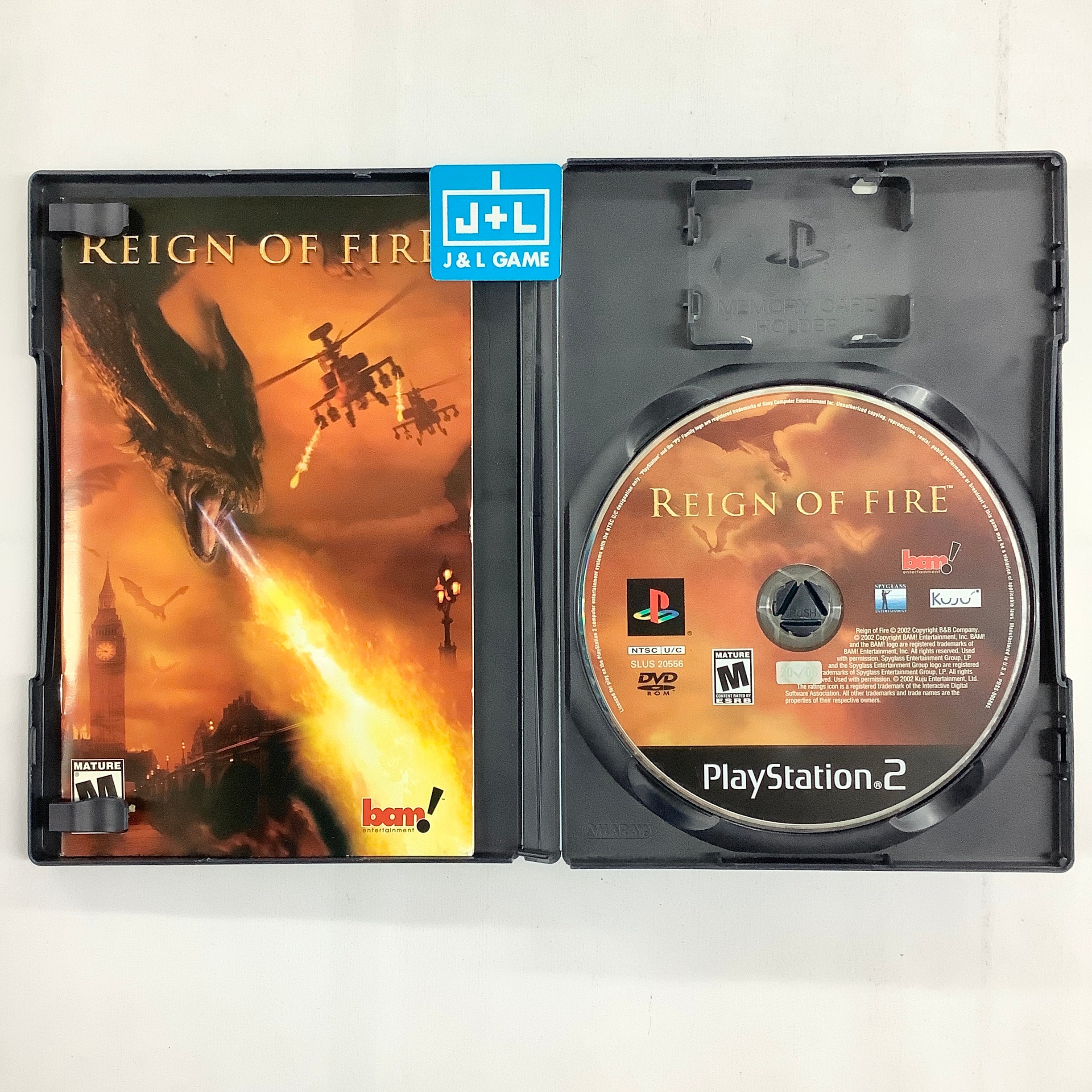 Reign of Fire - (PS2) PlayStation 2 [Pre-Owned] Video Games Bam Entertainment   