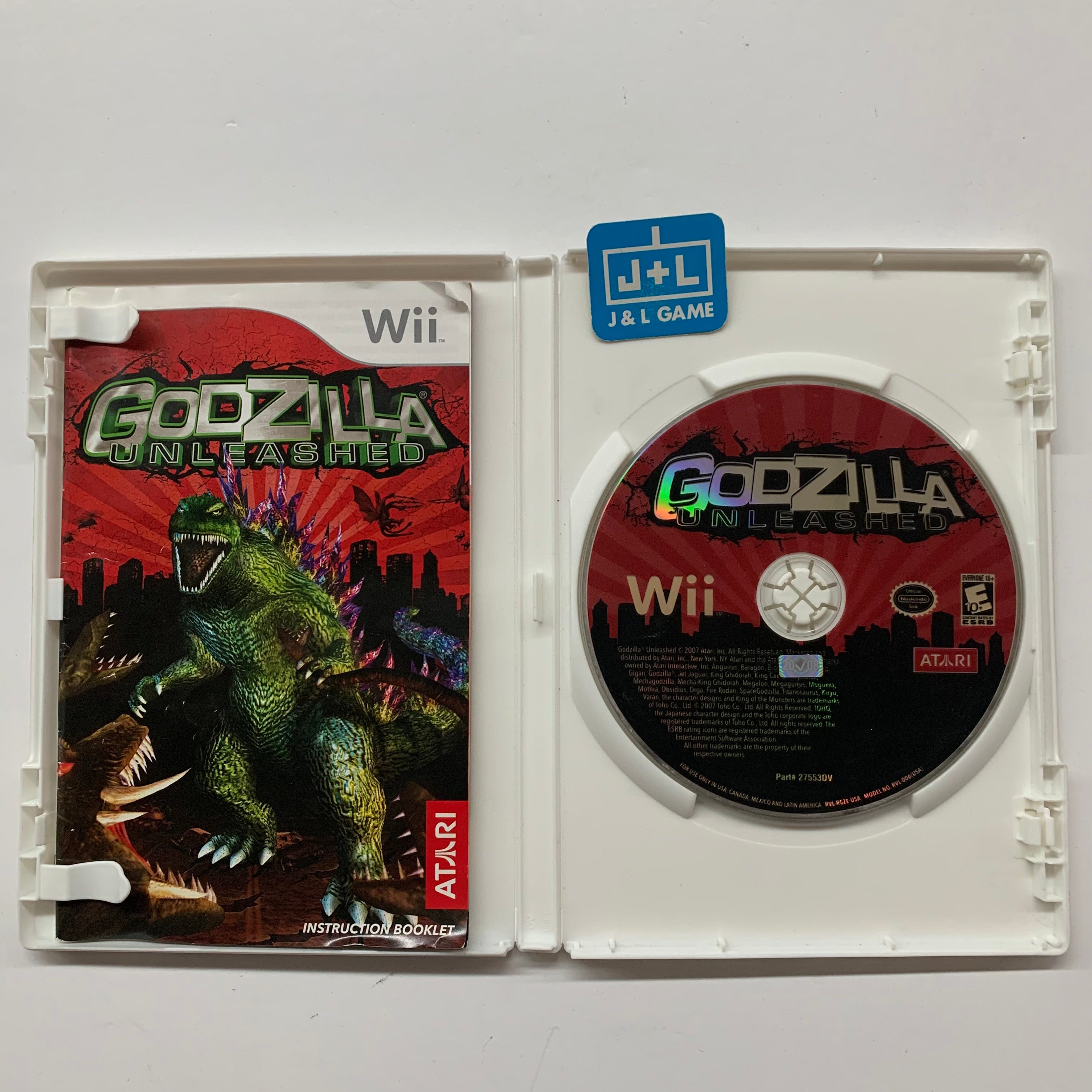 Godzilla Unleashed - Nintendo Wii [Pre-Owned] Video Games Atari   