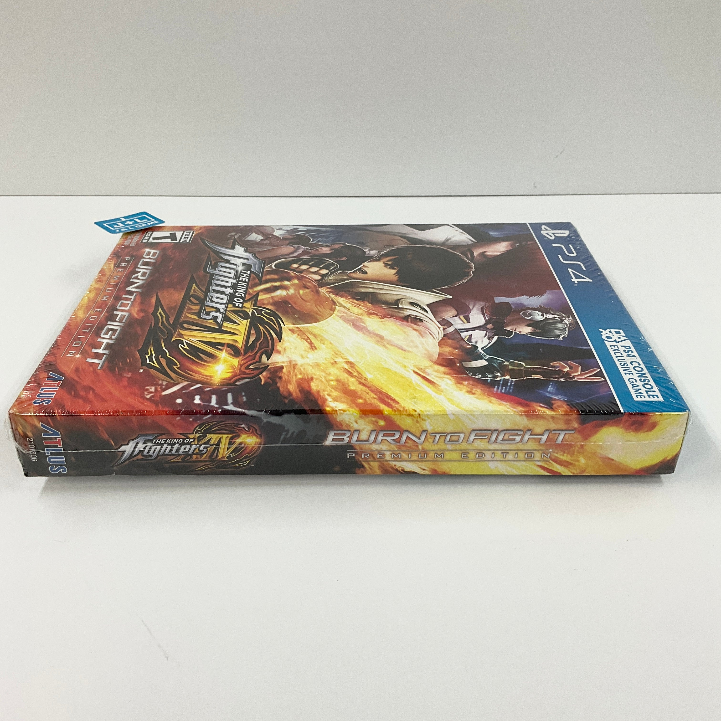 The King of Fighters XIV: Burn to Fight Premium Edition - (PS4) PlayStation 4 Video Games Atlus   