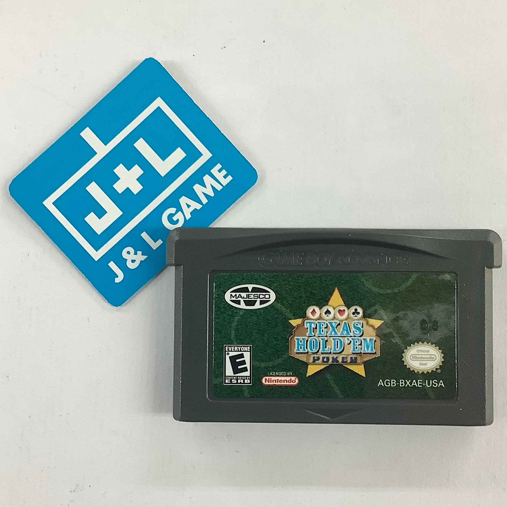 Texas Hold 'Em Poker - (GBA) Game Boy Advance [Pre-Owned] Video Games Majesco   