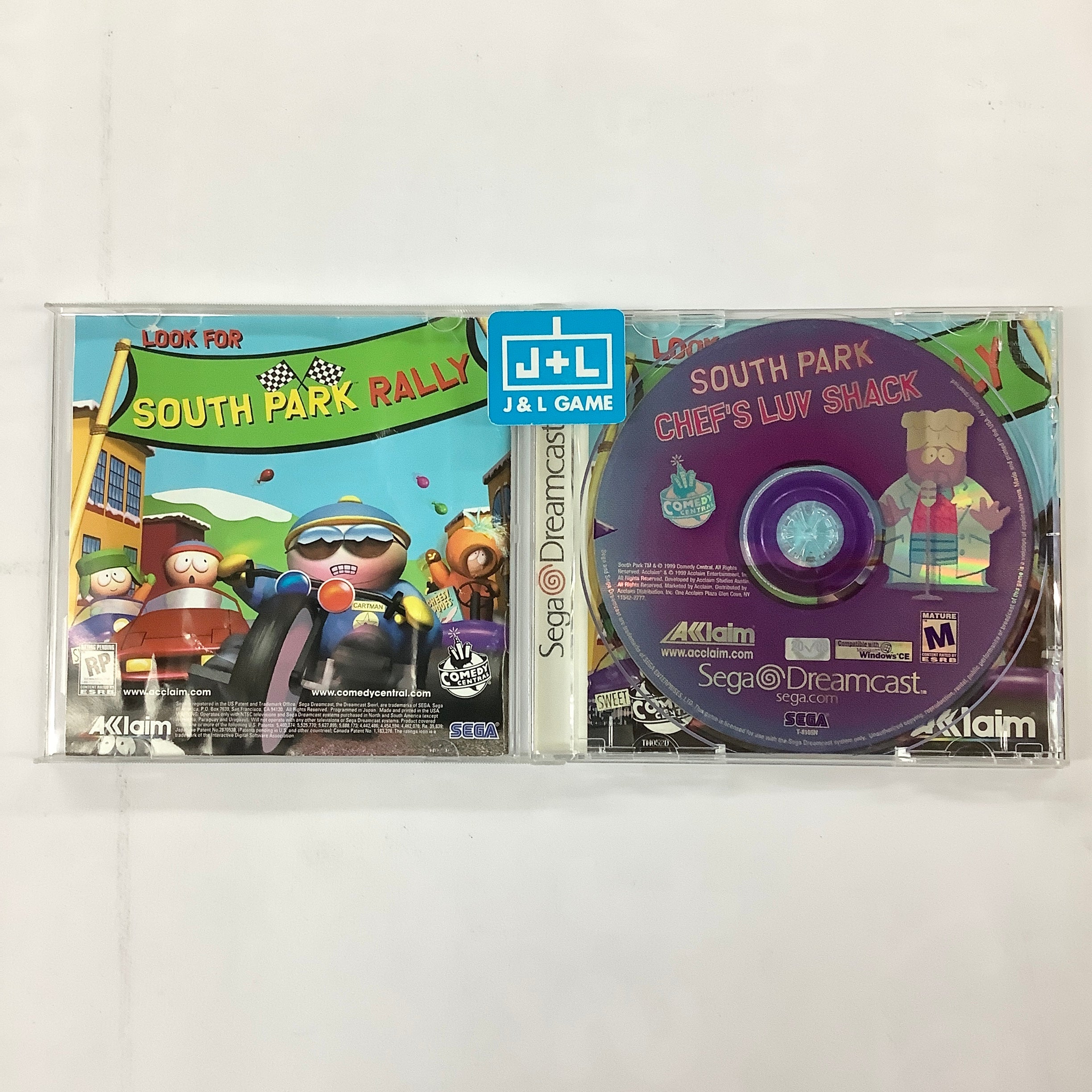South Park: Chef's Luv Shack - (DC) SEGA Dreamcast [Pre-Owned] Video Games Acclaim   