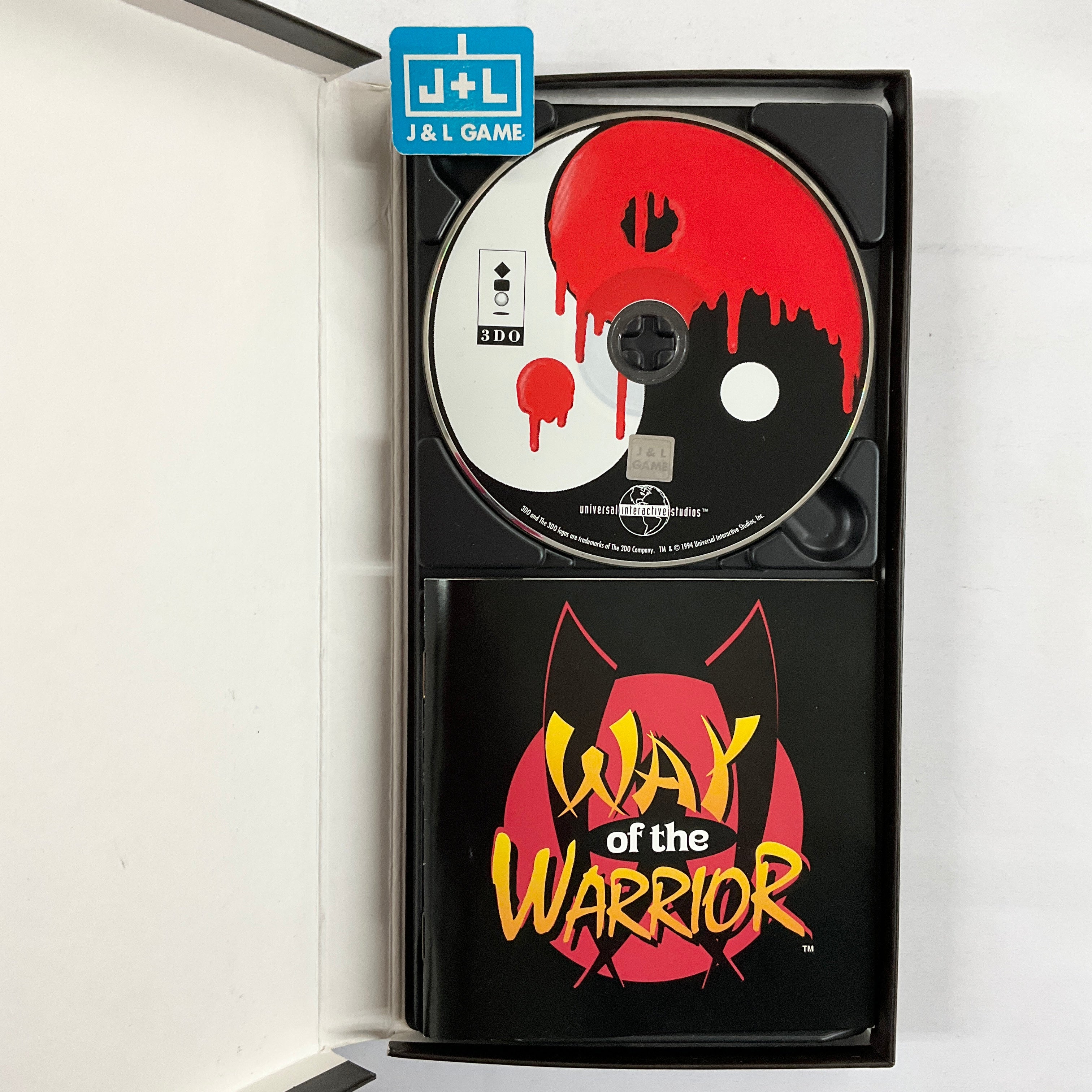 Way of the Warrior - 3DO Interactive Multiplayer [Pre-Owned] Video Games Universal Interactive Studios   