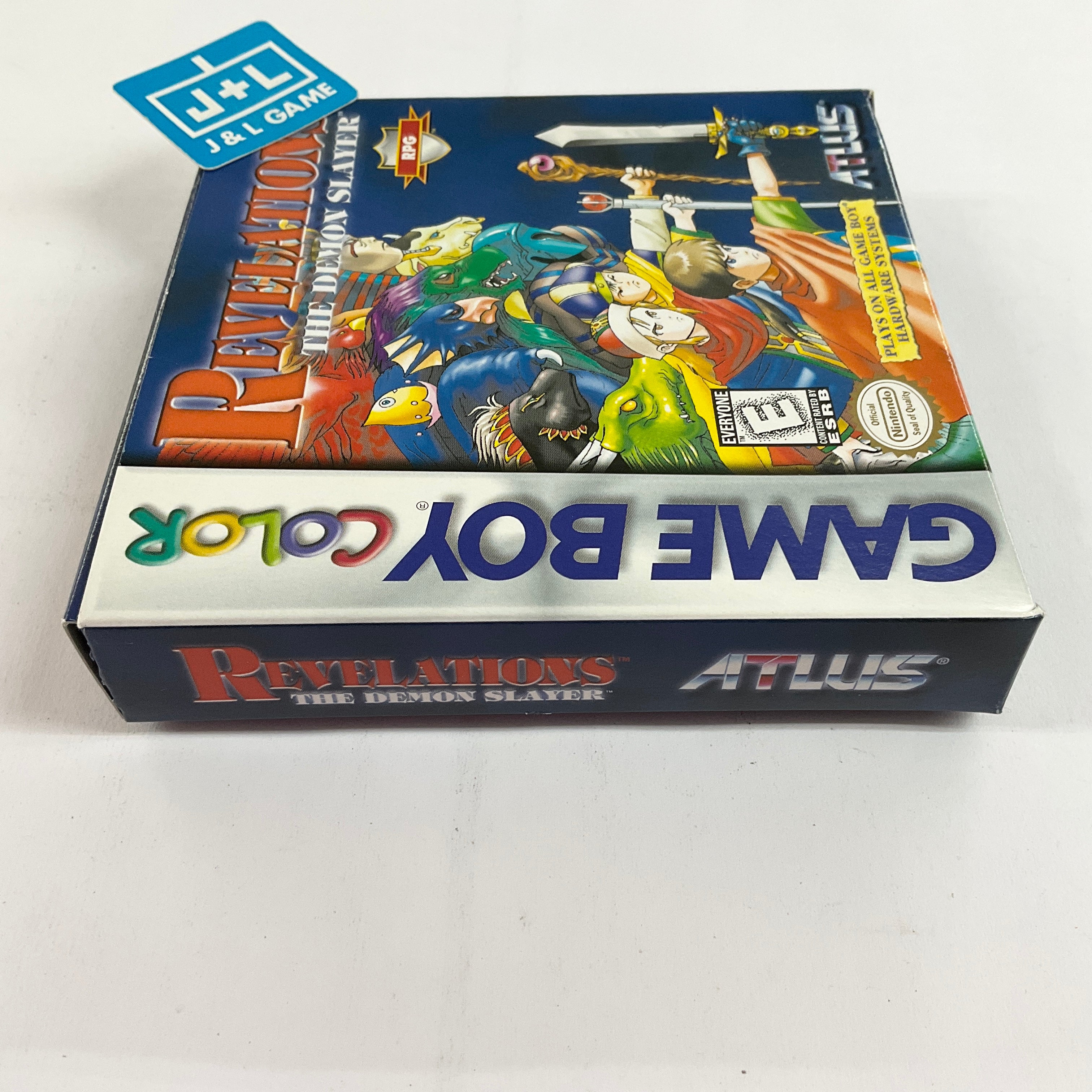 Revelations: The Demon Slayer - (GBC) Game Boy Color [Pre-Owned] Video Games Atlus   