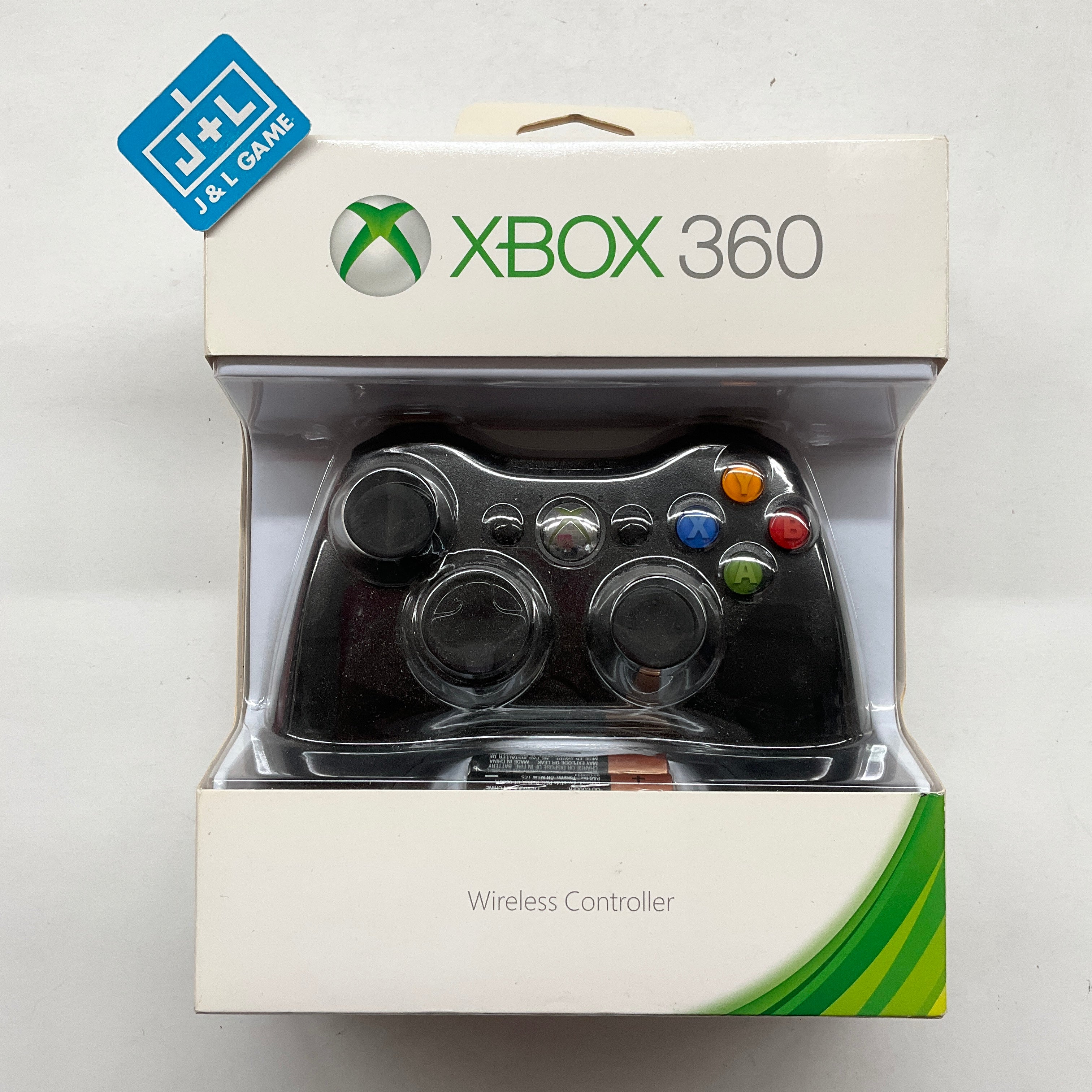 Microsoft Xbox 360 Wireless Controller - Glossy Black - Xbox 360 | J&L Game