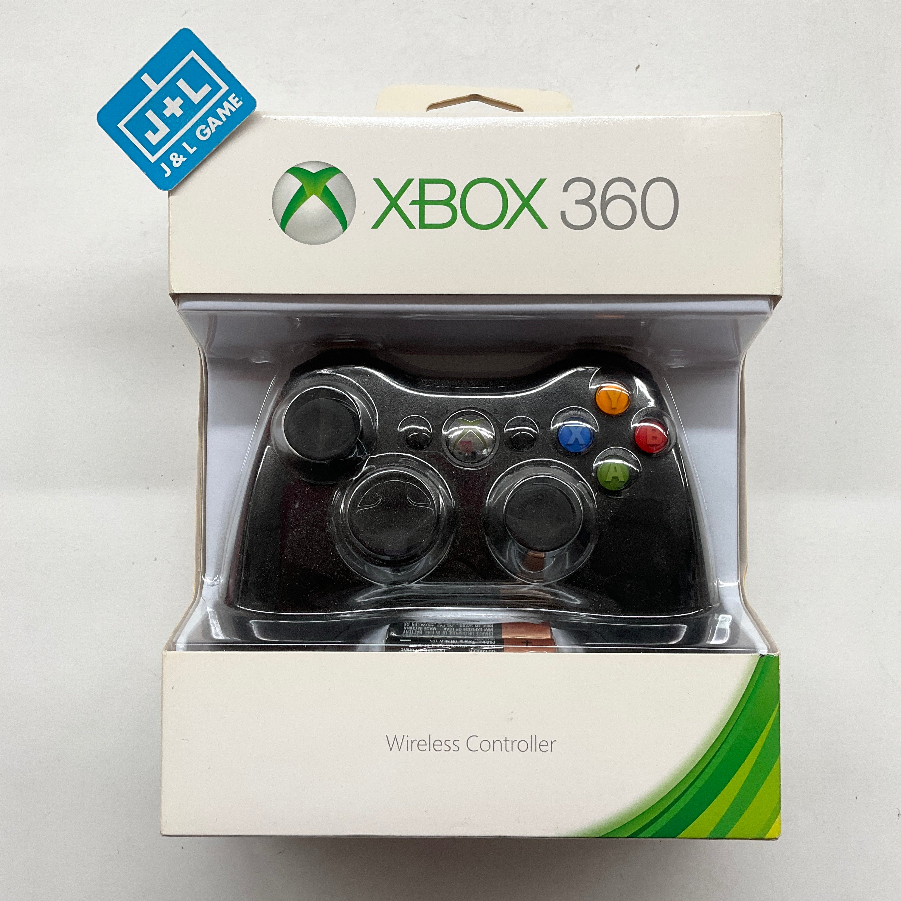 Microsoft Xbox 360 Wireless Controller - Glossy Black - Xbox 360 Accessories Microsoft   