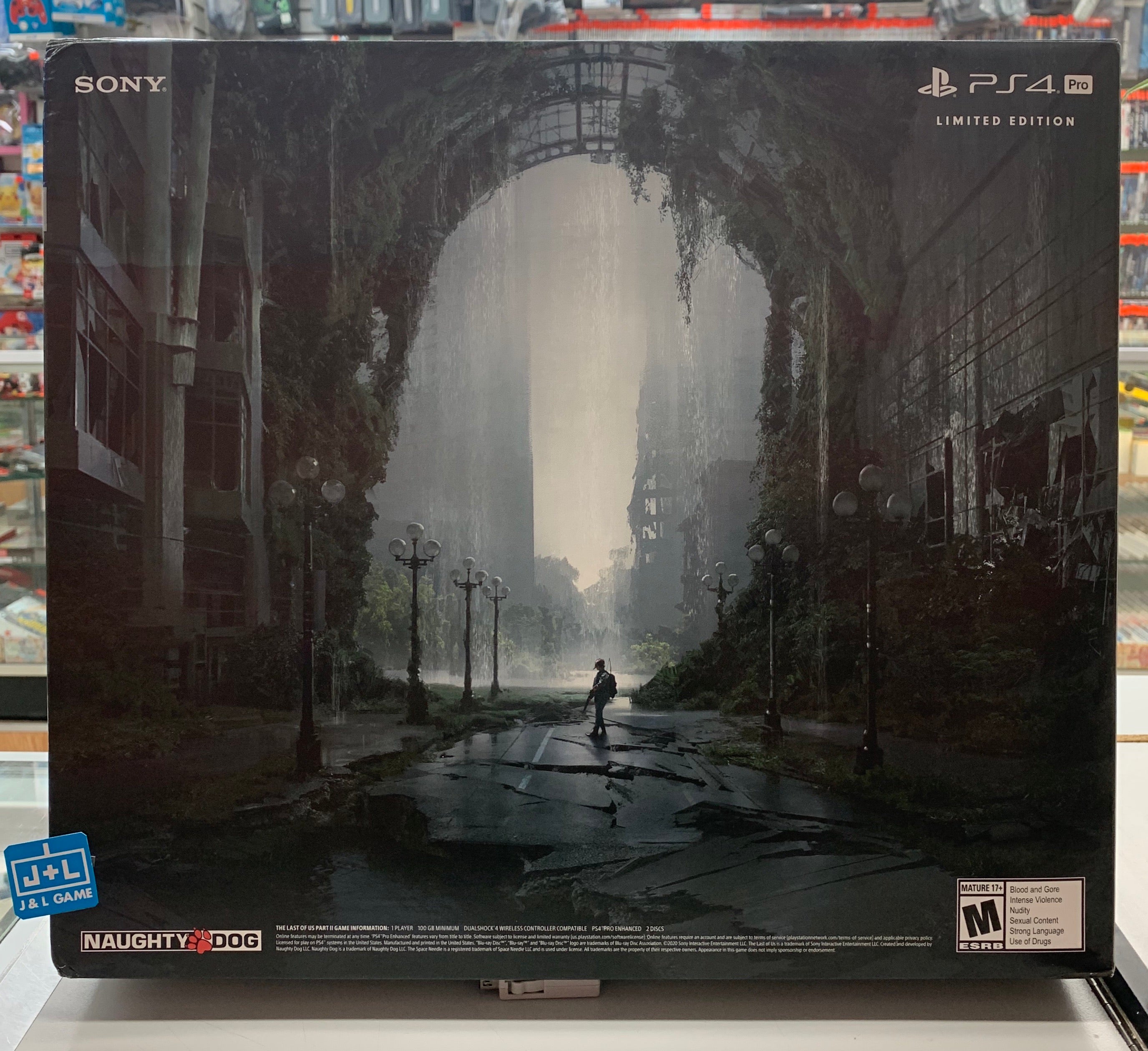 SONY PlayStation 4 Pro 1TB Limited Edition (The Last of Us Part 2 Console Bundle)  - (PS4) PlayStation 4 Consoles J&L Game   