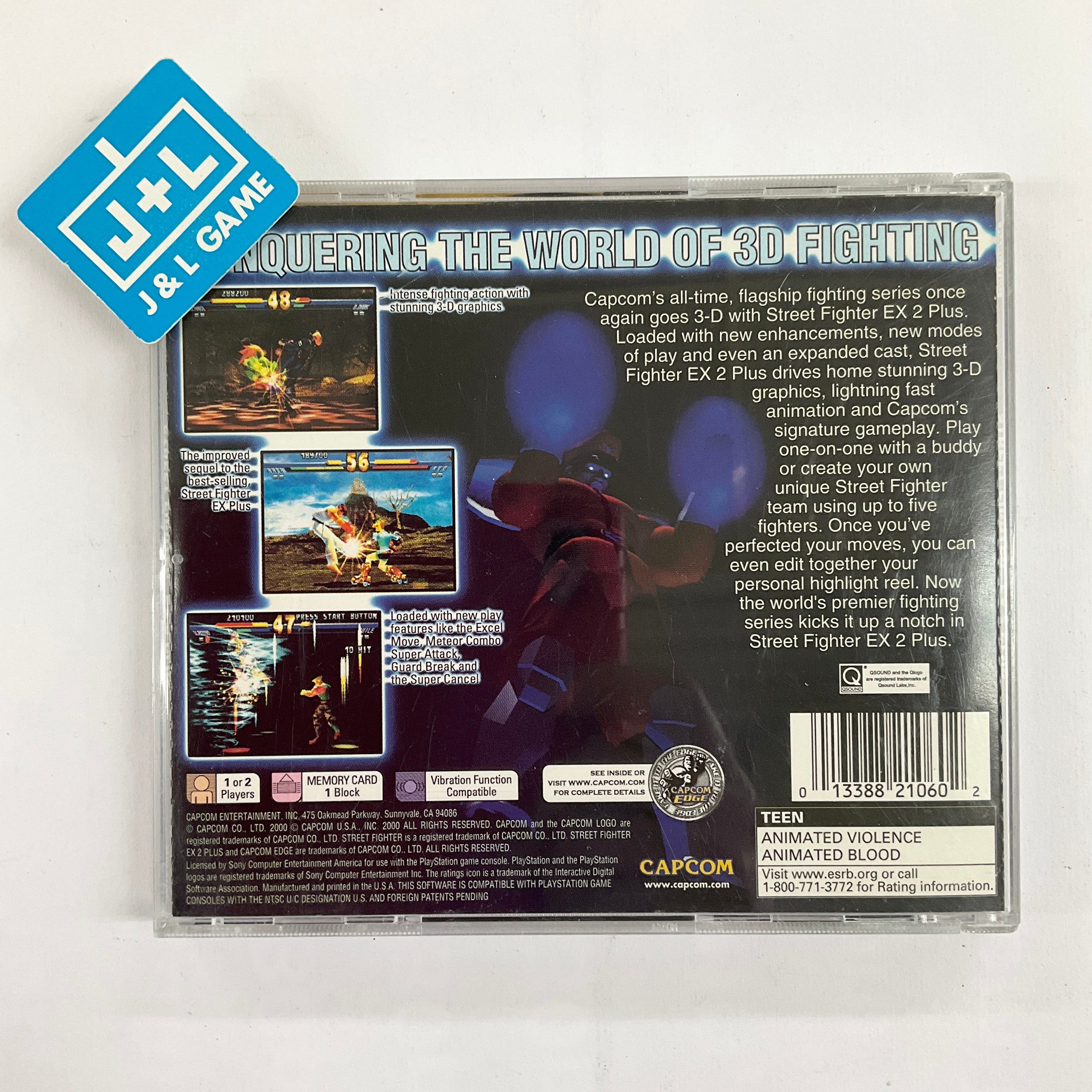 Street Fighter EX2 Plus - (PS1) PlayStation 1 [Pre-Owned