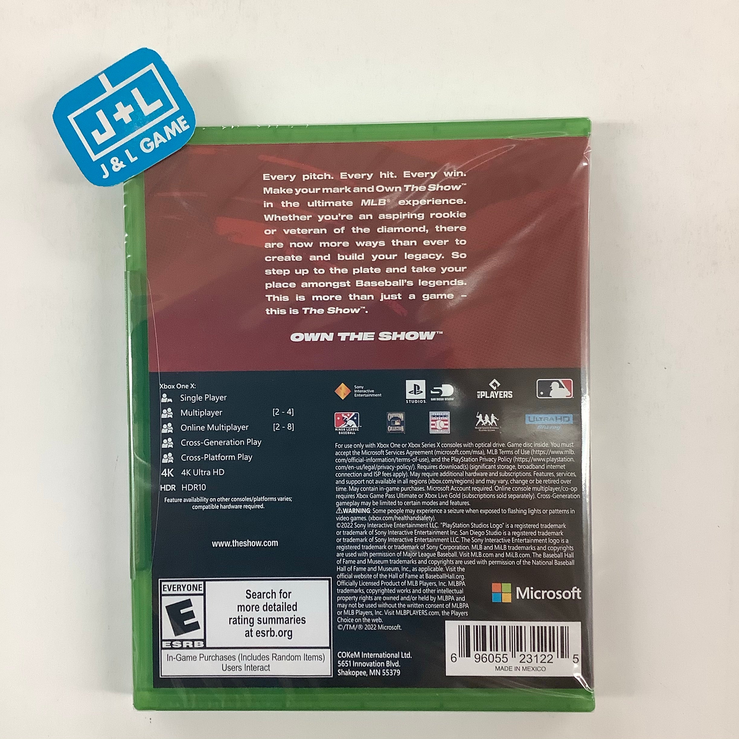 MLB The Show 22 - (XB1) Xbox One Video Games MLB AM   