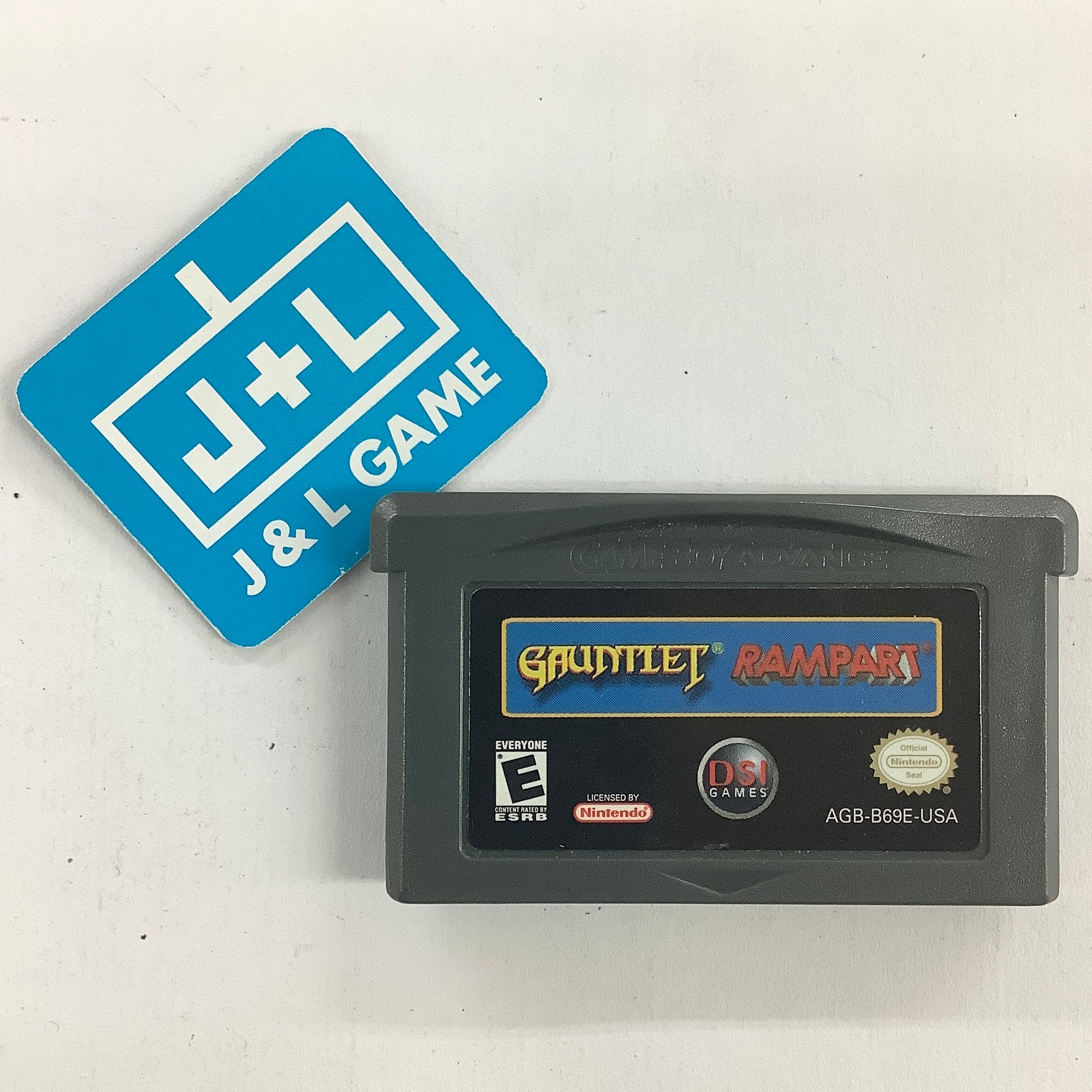 Gauntlet / Rampart - (GBA) Game Boy Advance [Pre-Owned] Video Games DSI Games   