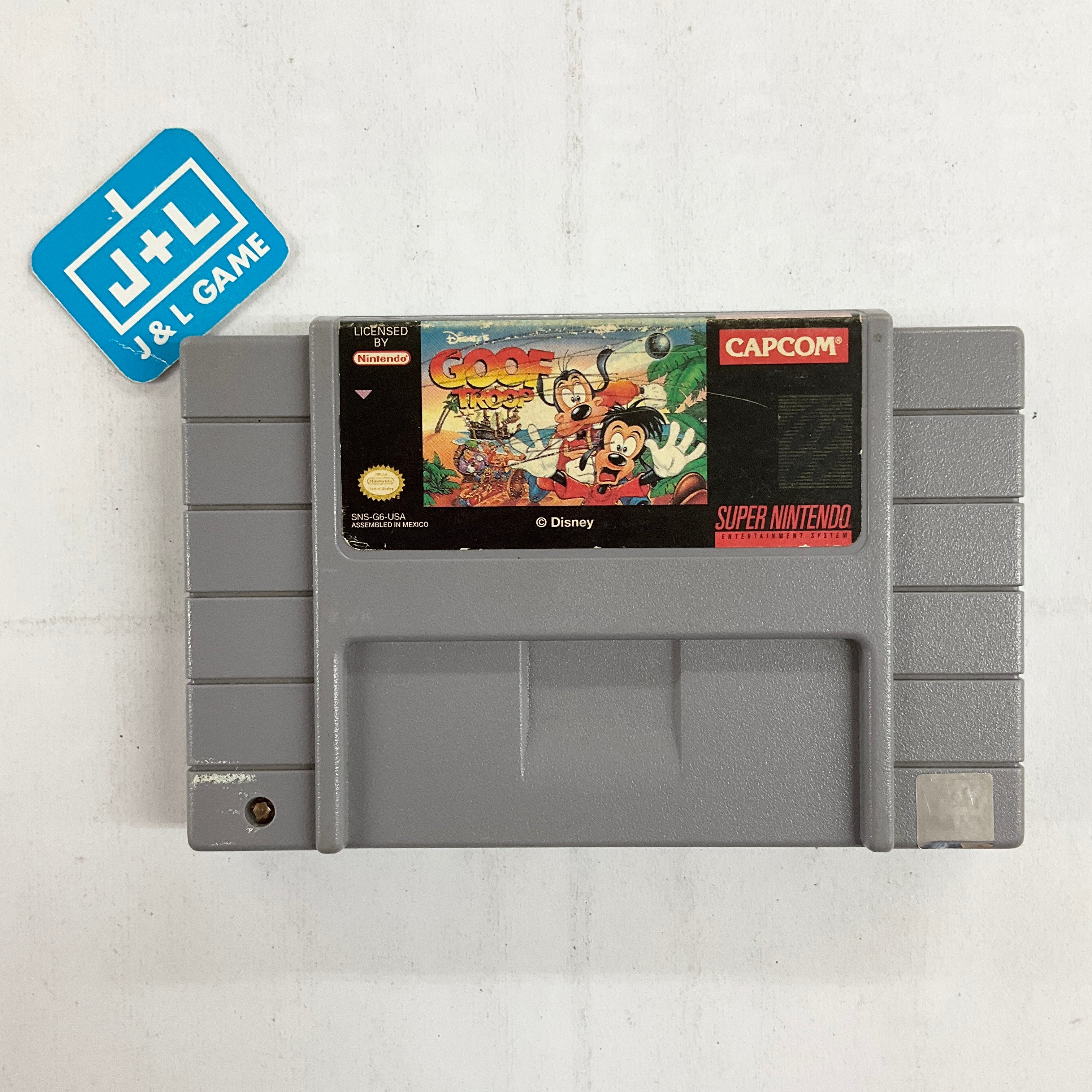 Disney's Goof Troop - (SNES) Super Nintendo [Pre-Owned] Video Games Capcom   