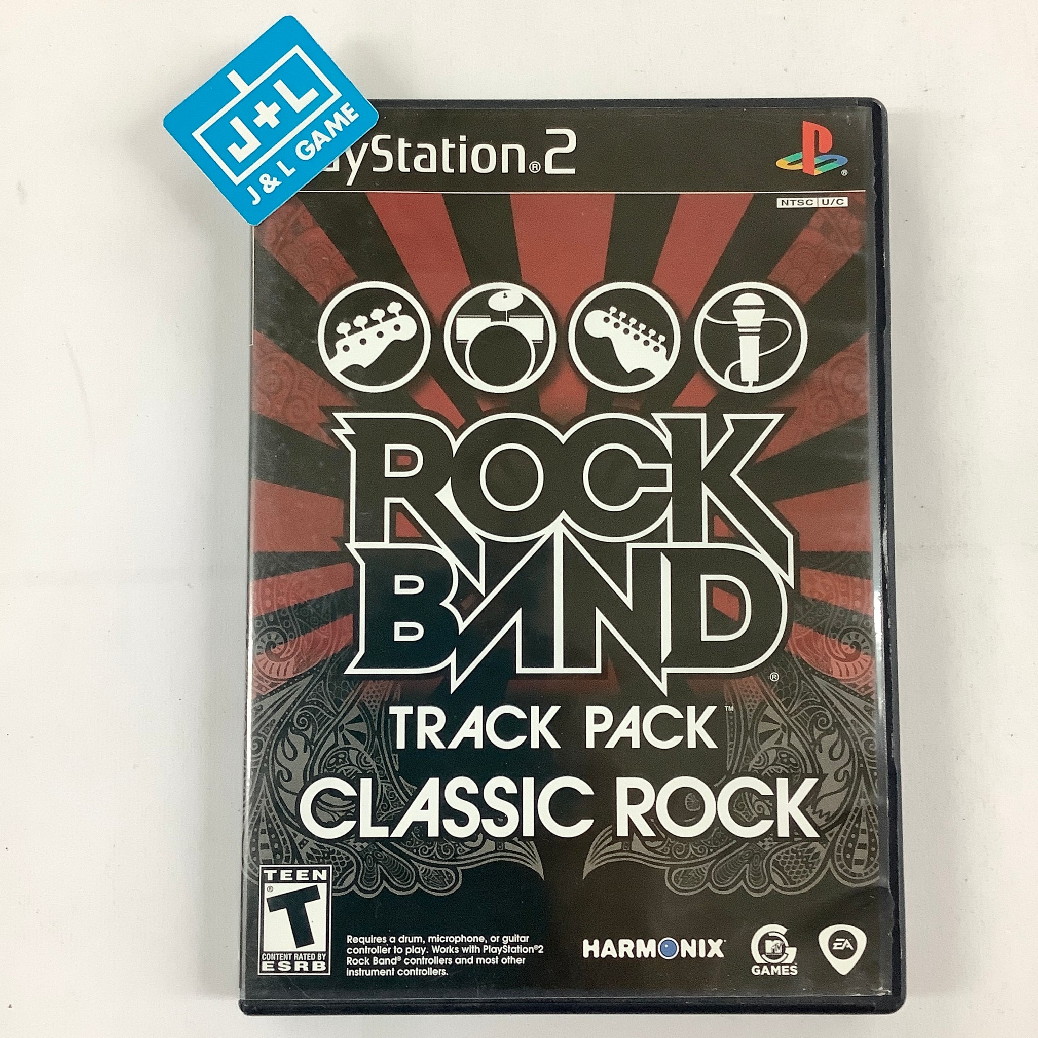 Rock Band Track Pack: Classic Rock - (PS2) PlayStation 2 [Pre-Owned] Video Games MTV Games   
