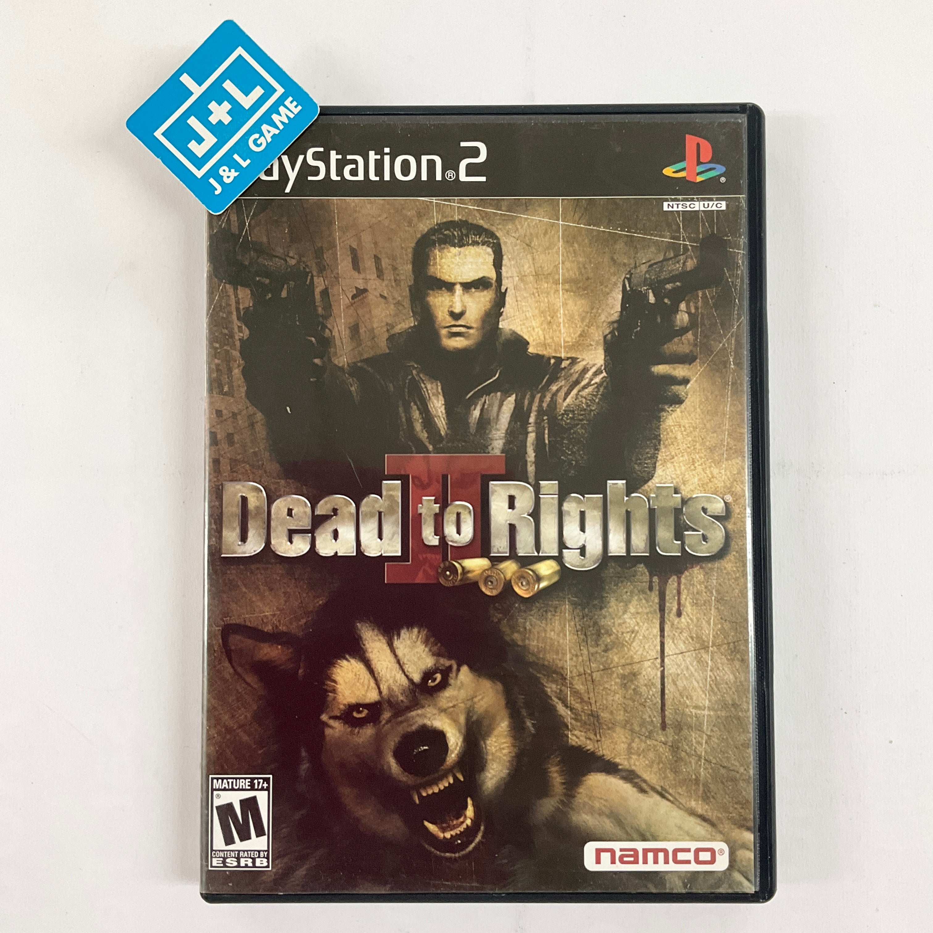 Bandai Namco Dead to Rights - Playstation 2 Bandai Namco Dead to Rights - Playstation 2