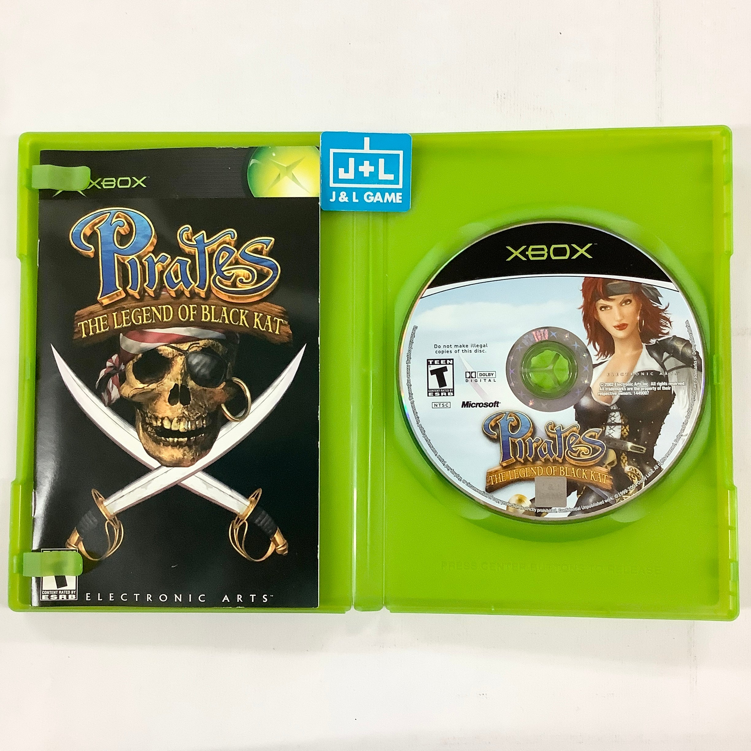 Pirates: The Legend of Black Kat - (XB) Xbox [Pre-Owned] Video Games Electronic Arts   