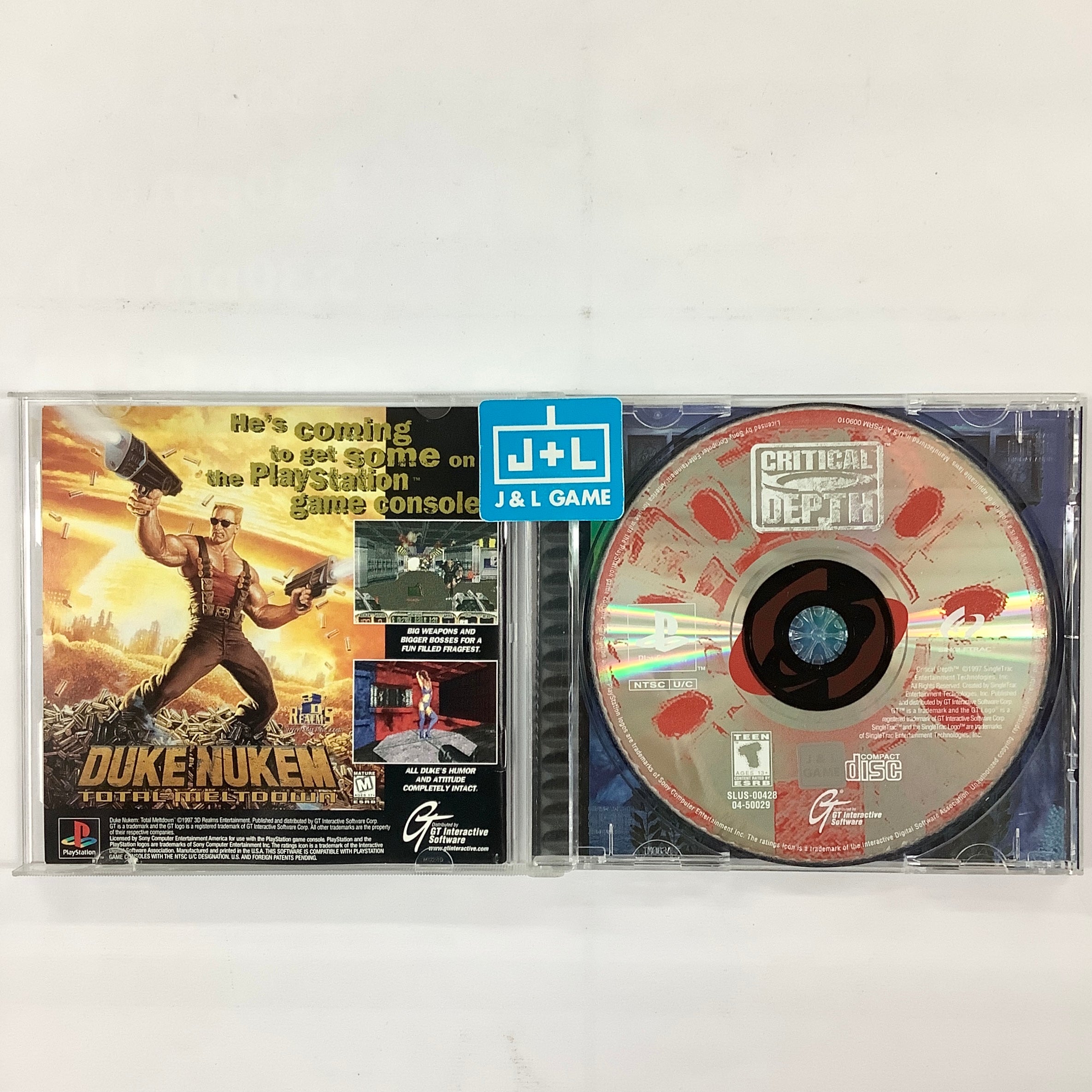 Critical Depth - (PS1) PlayStation 1 [Pre-Owned] Video Games GT Interactive   