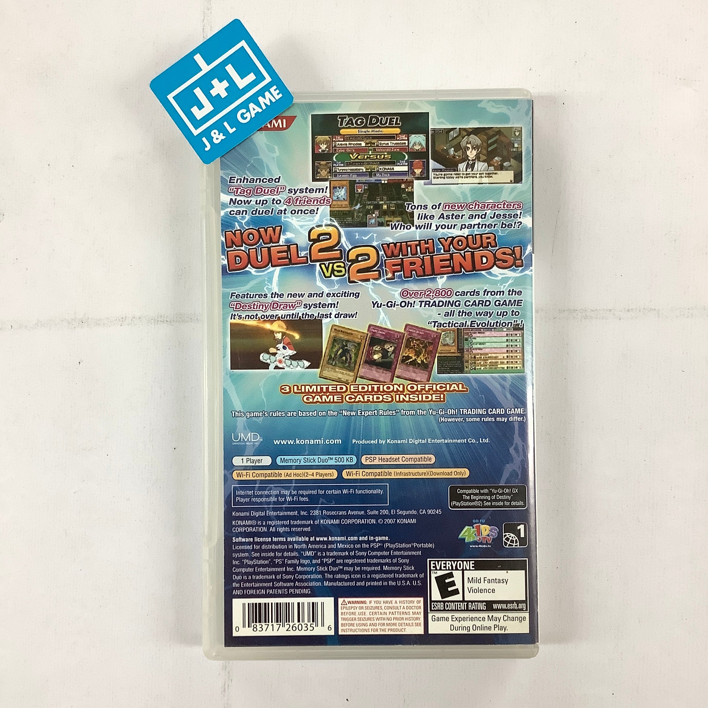 Yu-Gi-Oh! GX Tag Force 2 - Sony PSP [Pre-Owned] Video Games Konami   