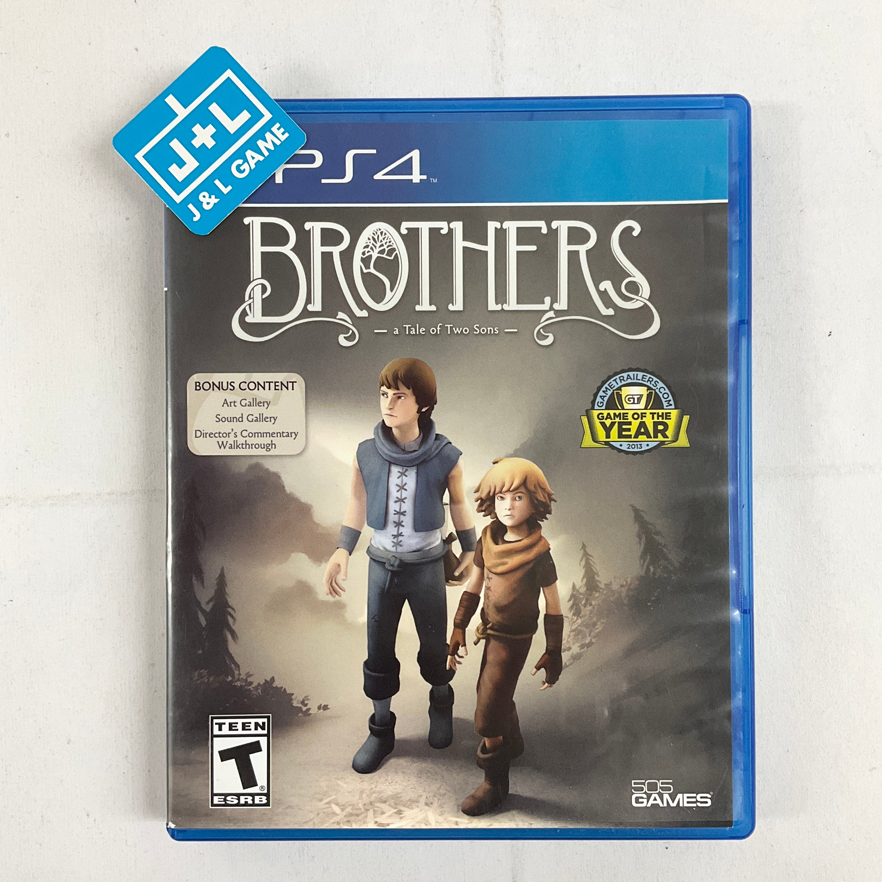 Brothers: A Tale of Two Sons - (PS4) PlayStation 4 [Pre-Owned] Video Games 505 Games   