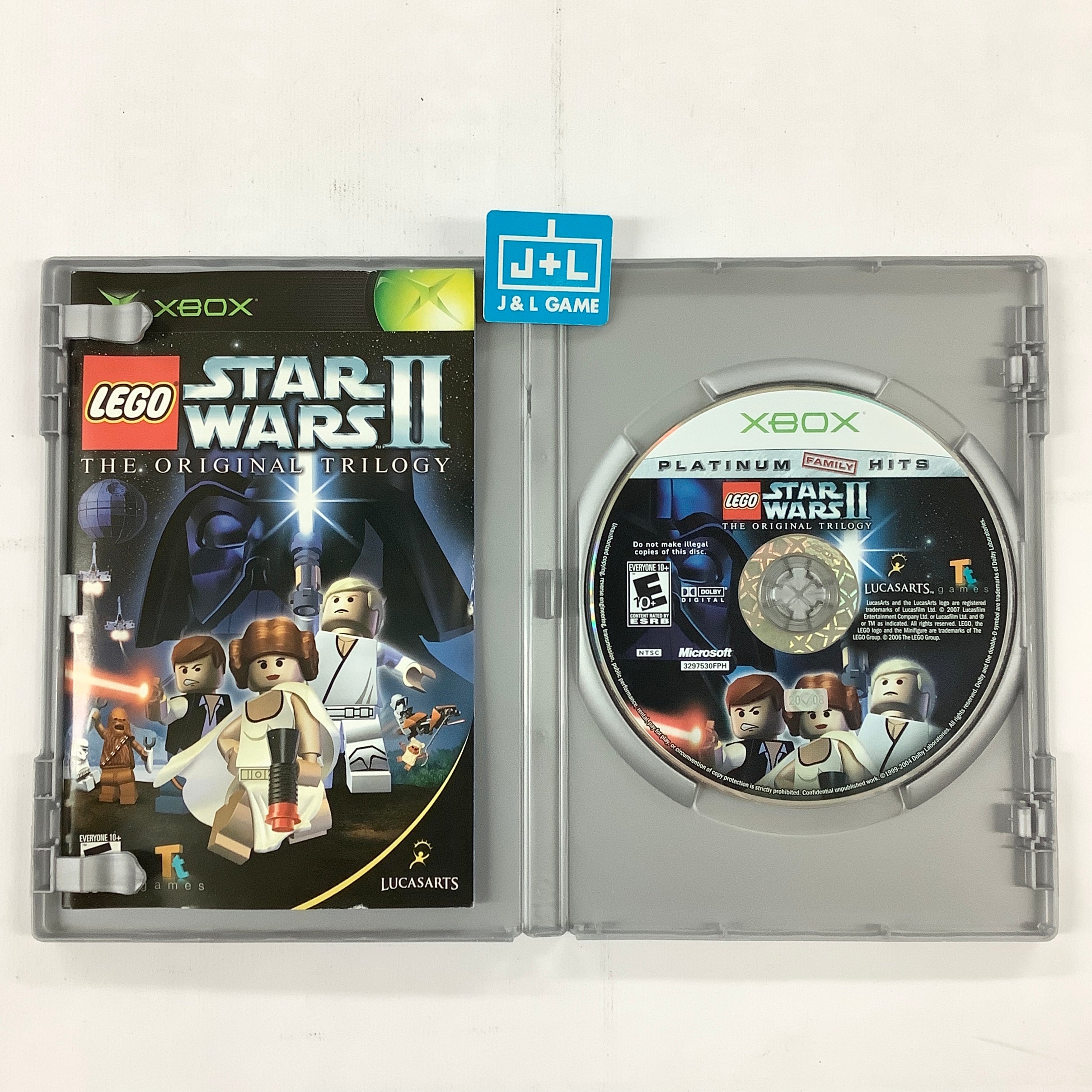 LEGO Star Wars II: The Original Trilogy (Platinum Hits) - (XB) Xbox [Pre-Owned] Video Games LucasArts   