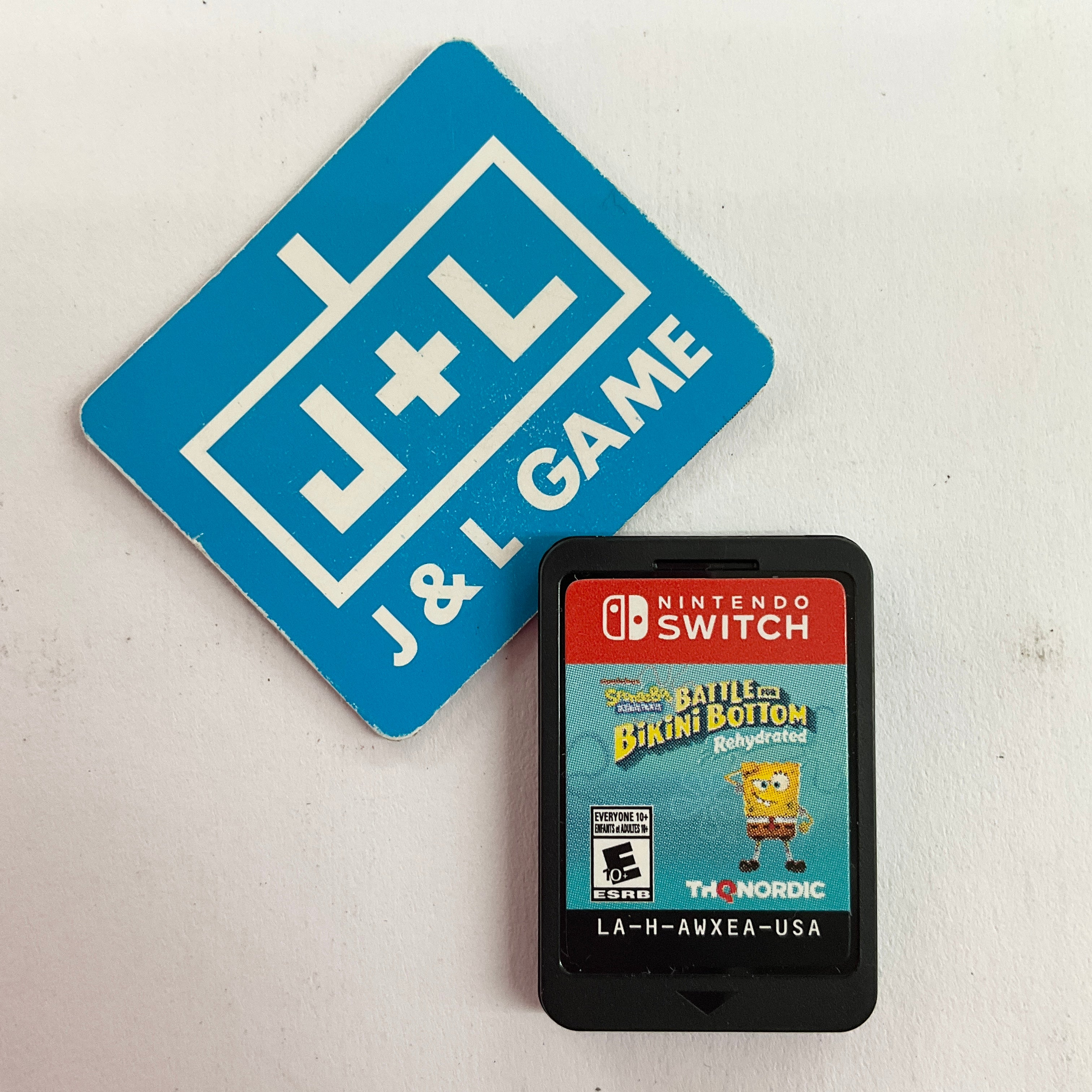 Spongebob Squarepants: Battle for Bikini Bottom - Rehydrated - (NSW) Nintendo Switch [Pre-Owned] Video Games THQ Nordic   