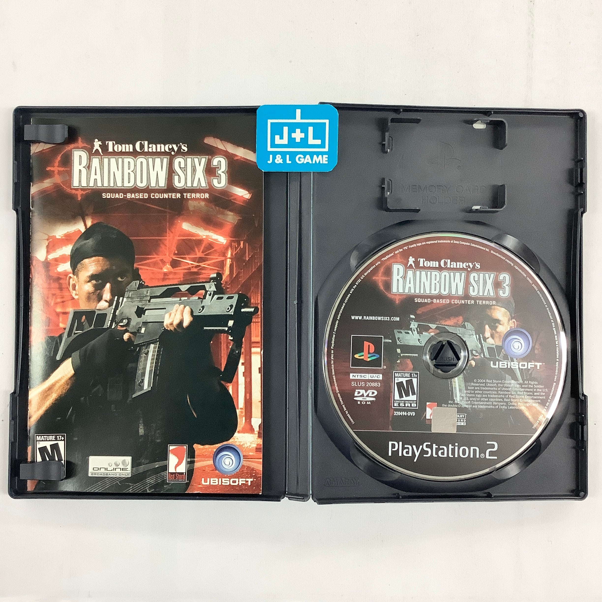Tom Clancy's Rainbow Six 3 - (PS2) PlayStation 2 [Pre-Owned] Video Games Ubisoft   