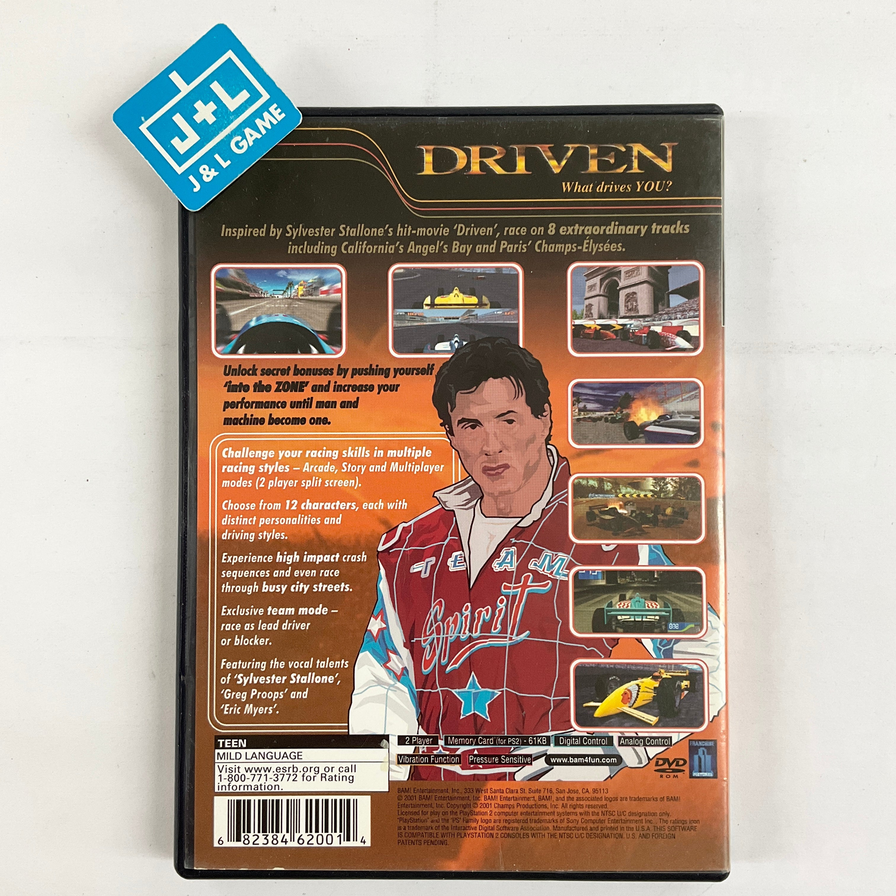 Driven - (PS2) PlayStation 2 [Pre-Owned] Video Games Bam Entertainment   