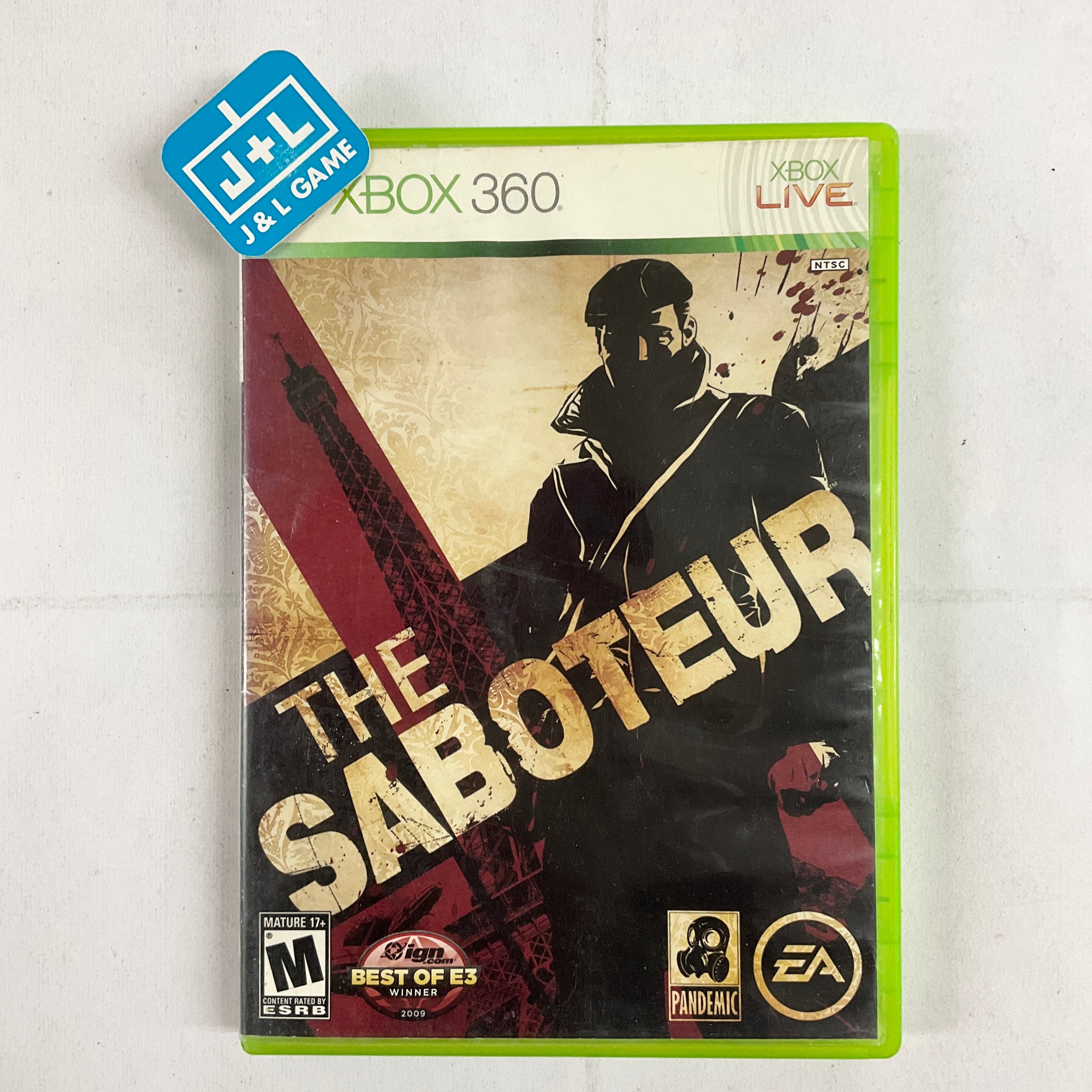 The Saboteur - Xbox 360 [Pre-Owned] Video Games Electronic Arts   