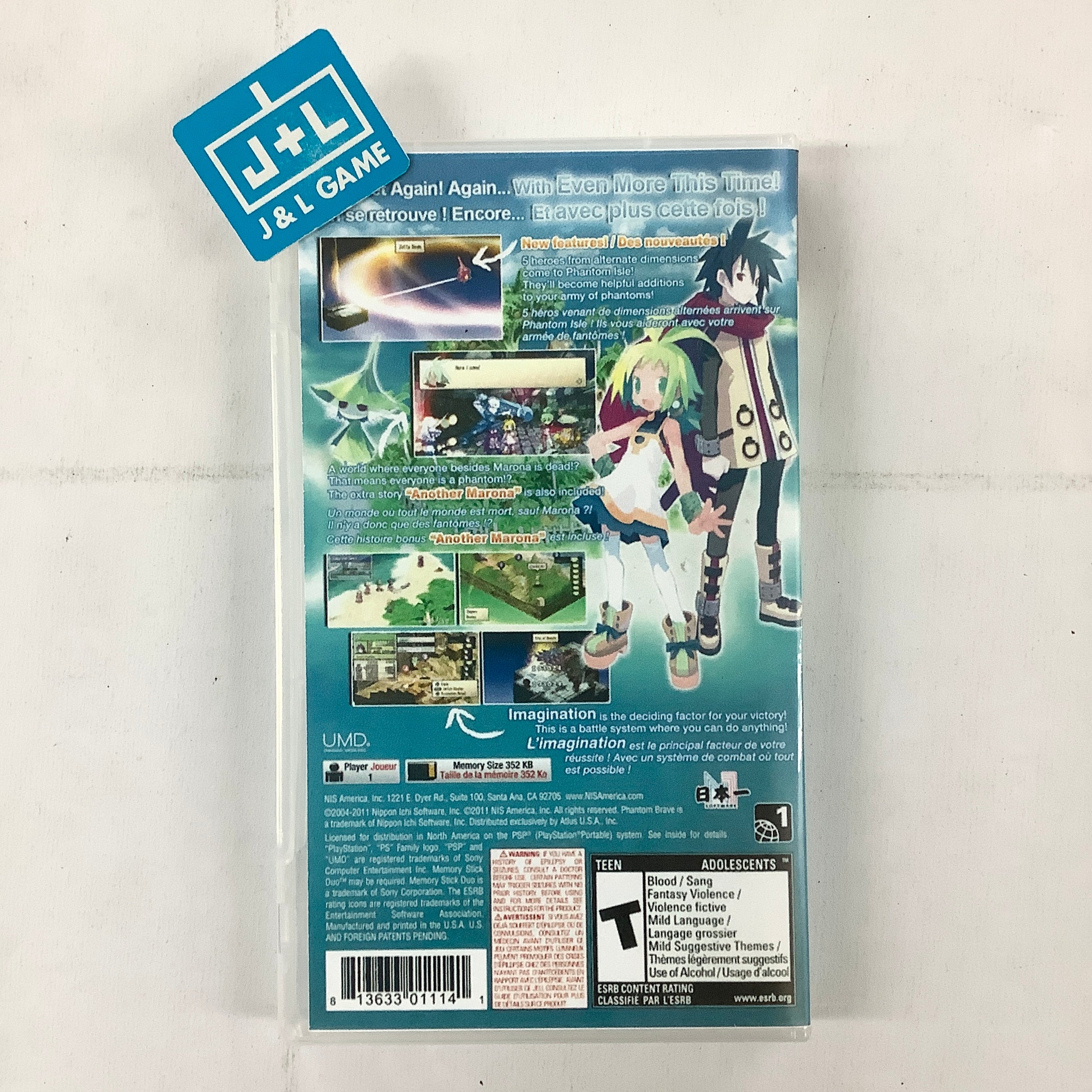 Phantom Brave: The Hermuda Triangle - Sony PSP [Pre-Owned] | J&L Game