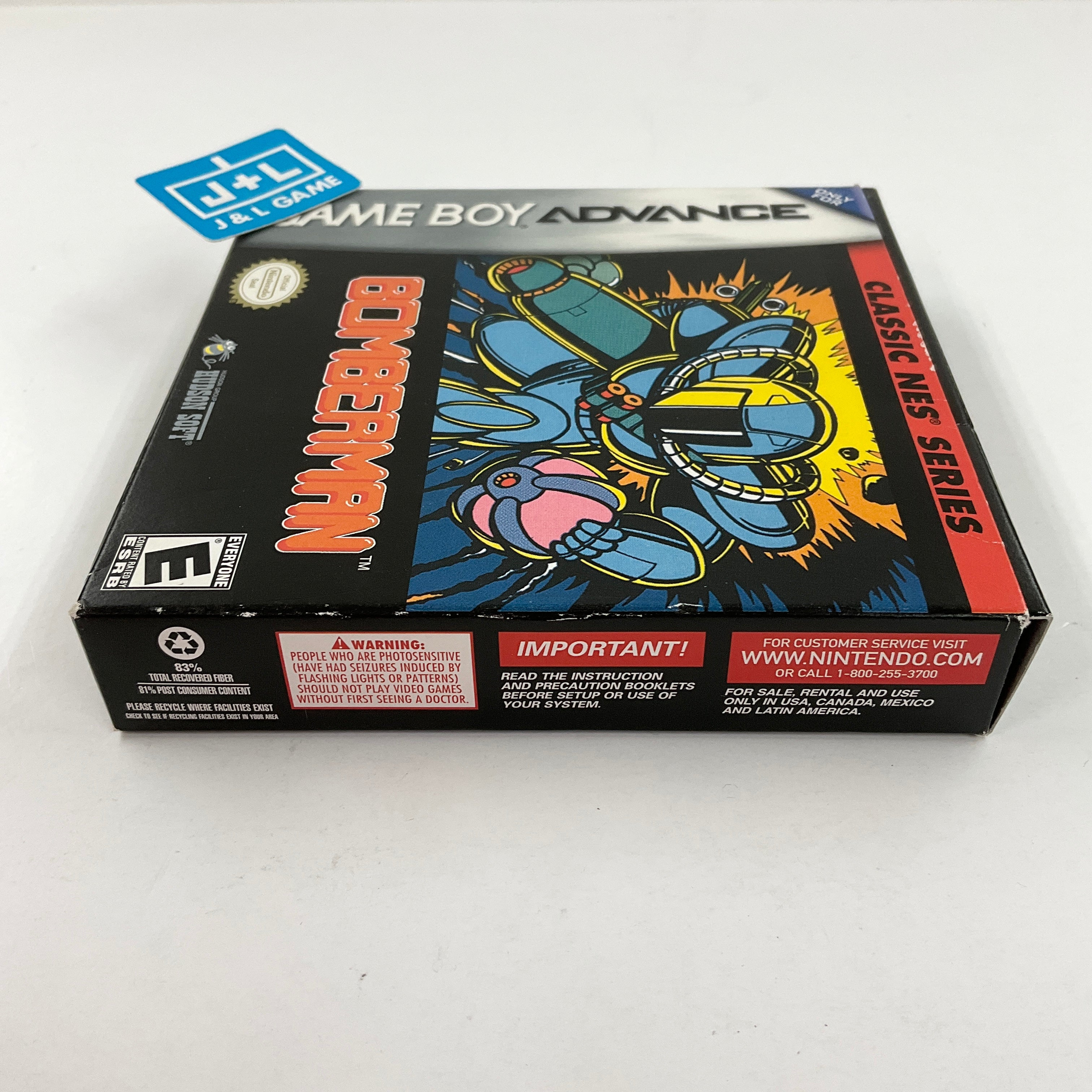 Classic NES Series: Bomberman - (GBA) Game Boy Advance [Pre-Owned] Video Games Nintendo   