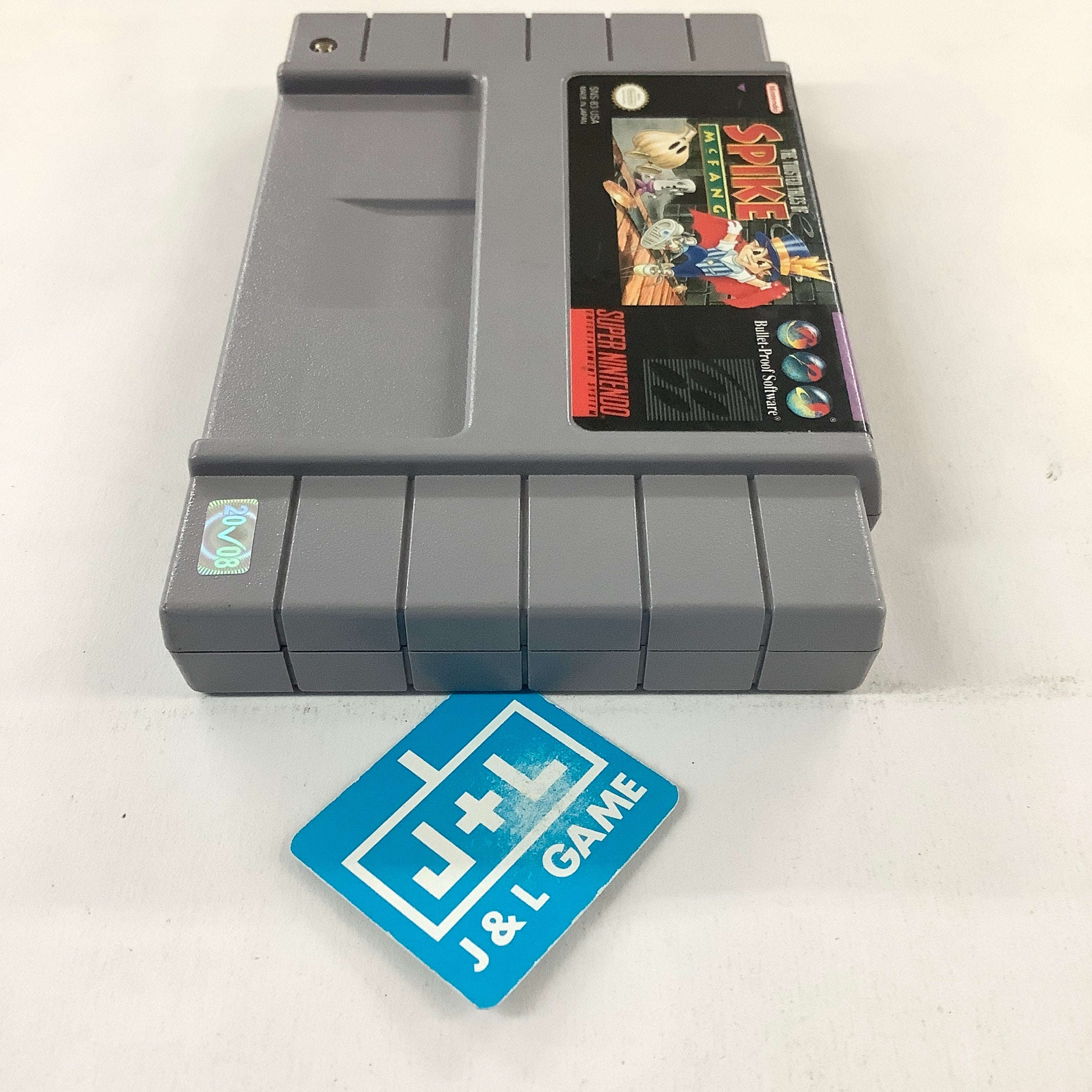 The Twisted Tales of Spike McFang - (SNES) Super Nintendo [Pre-Owned] Video Games Bullet Proof Software   