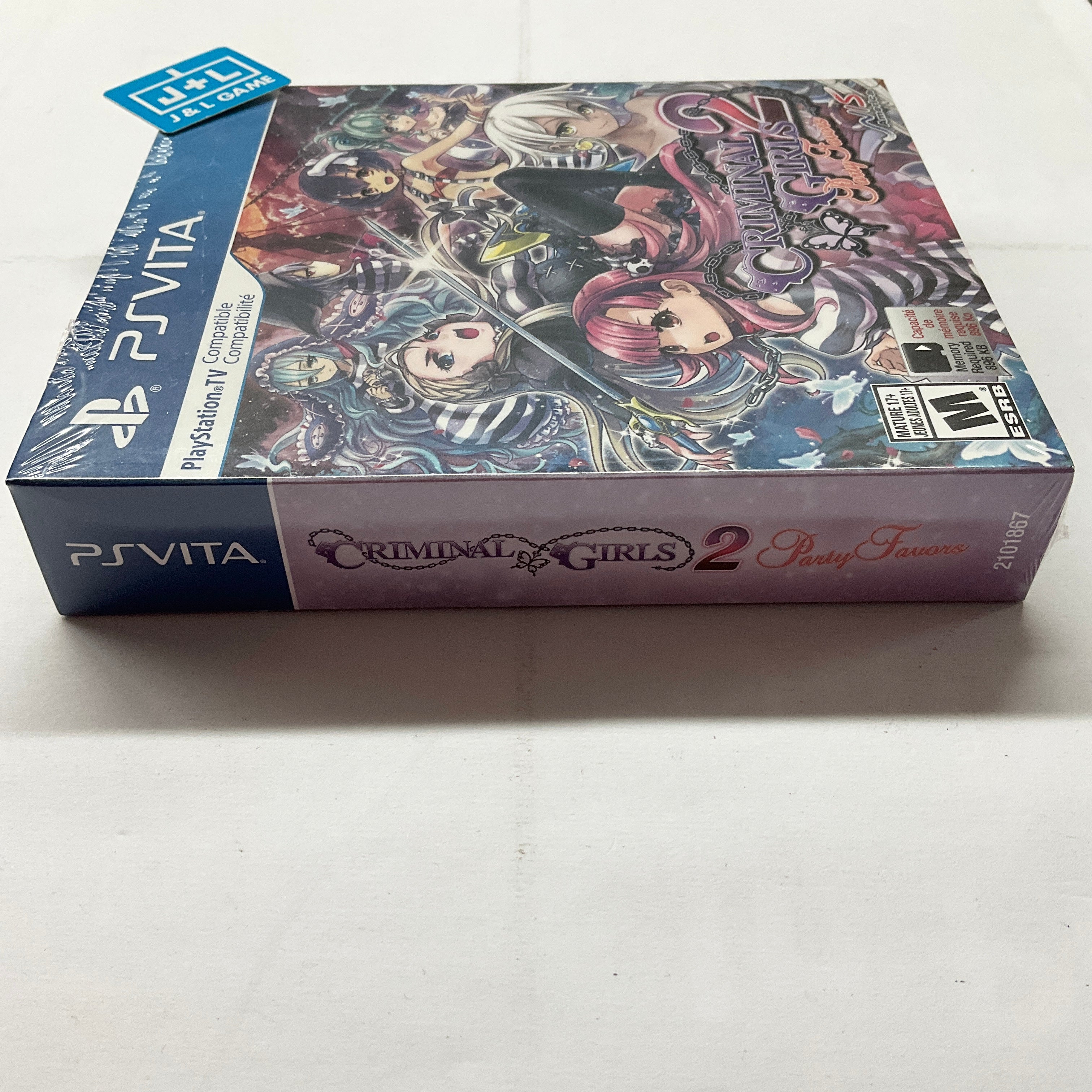 Criminal Girls 2: Party Favors Limited Edition - PlayStaion Vita Video Games J&L Video Games New York City   