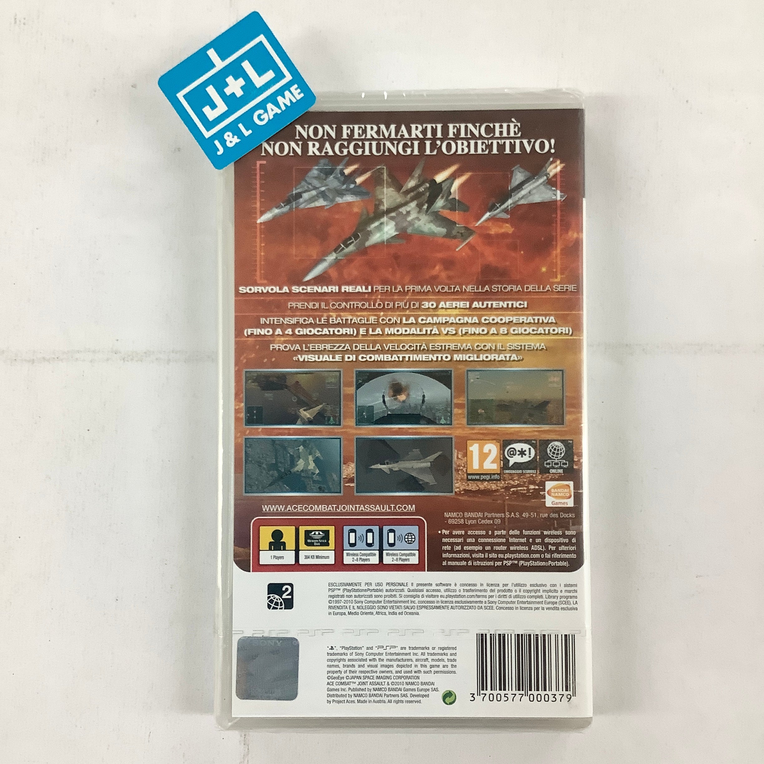 Ace Combat: Joint Assault - Sony PSP (European Import) Video Games Namco Bandai Games   
