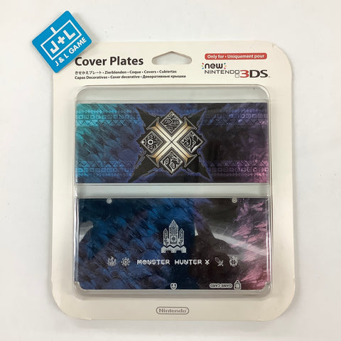 New Nintendo 3DS Cover Plates No.065 (Monster Hunter X) - New Nintendo 3DS (Japanese Import) Accessories Nintendo   