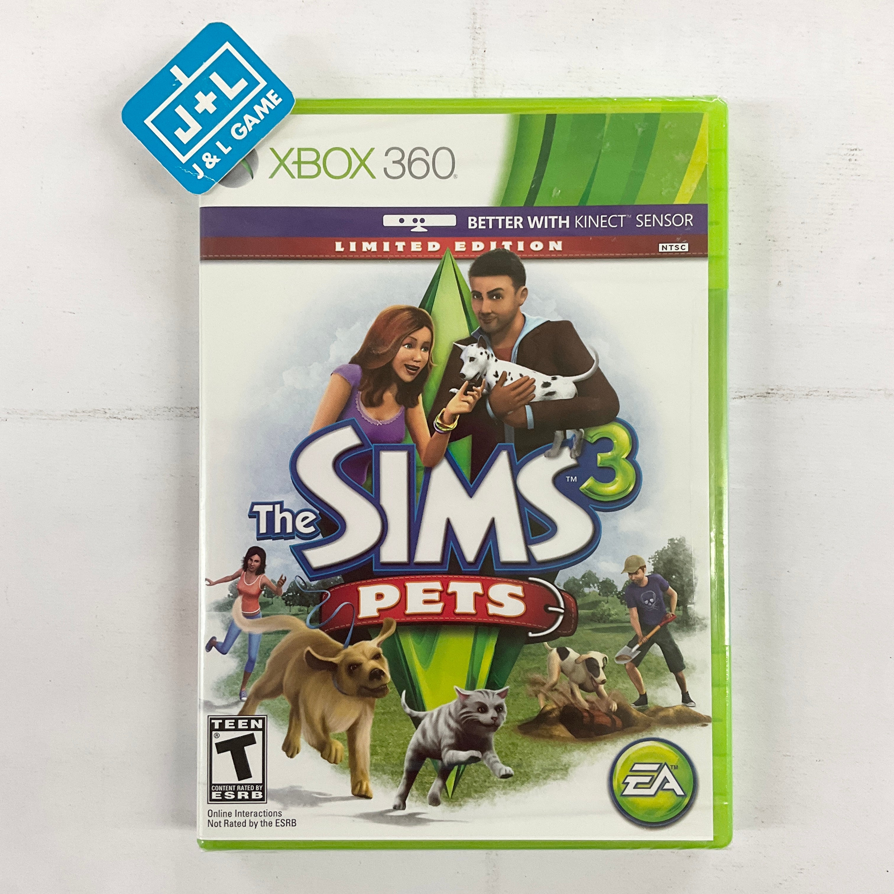 The Sims 3: Pets (Limited Edition) - Xbox 360 Video Games Electronic Arts   