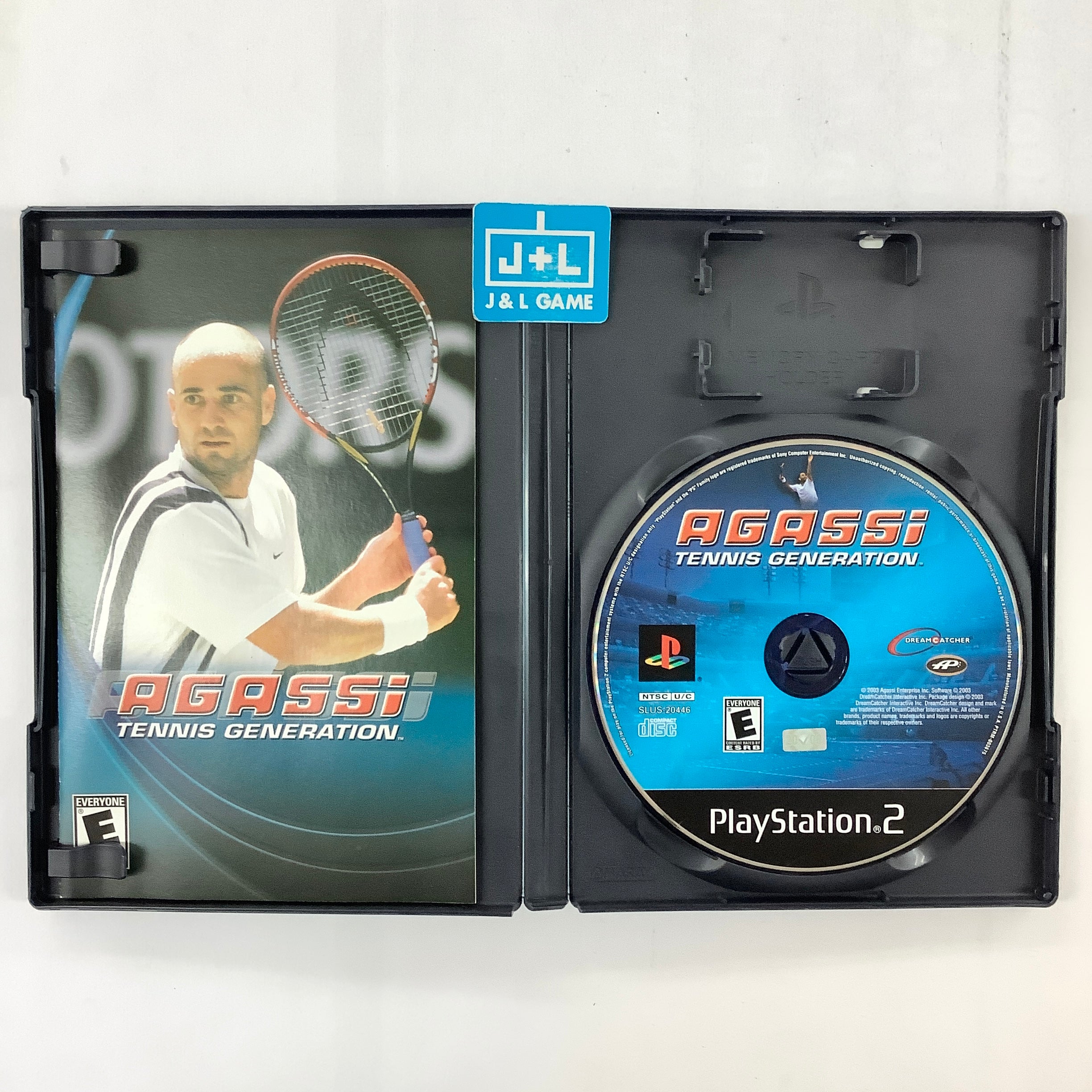 Agassi Tennis Generation - (PS2) PlayStation 2 [Pre-Owned] Video Games DreamCatcher Interactive   