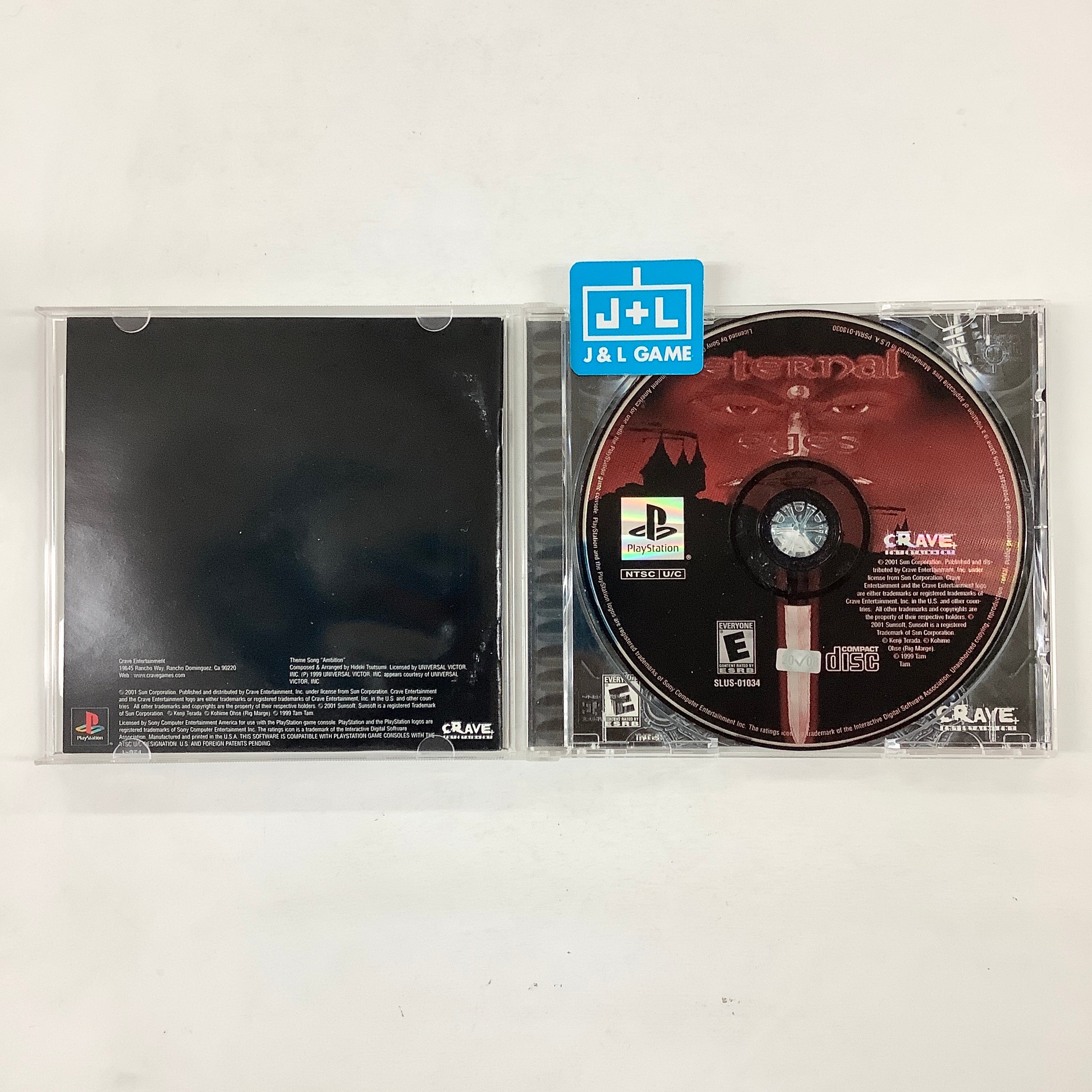 Eternal Eyes - (PS1) PlayStation 1 [Pre-Owned] Video Games Crave   