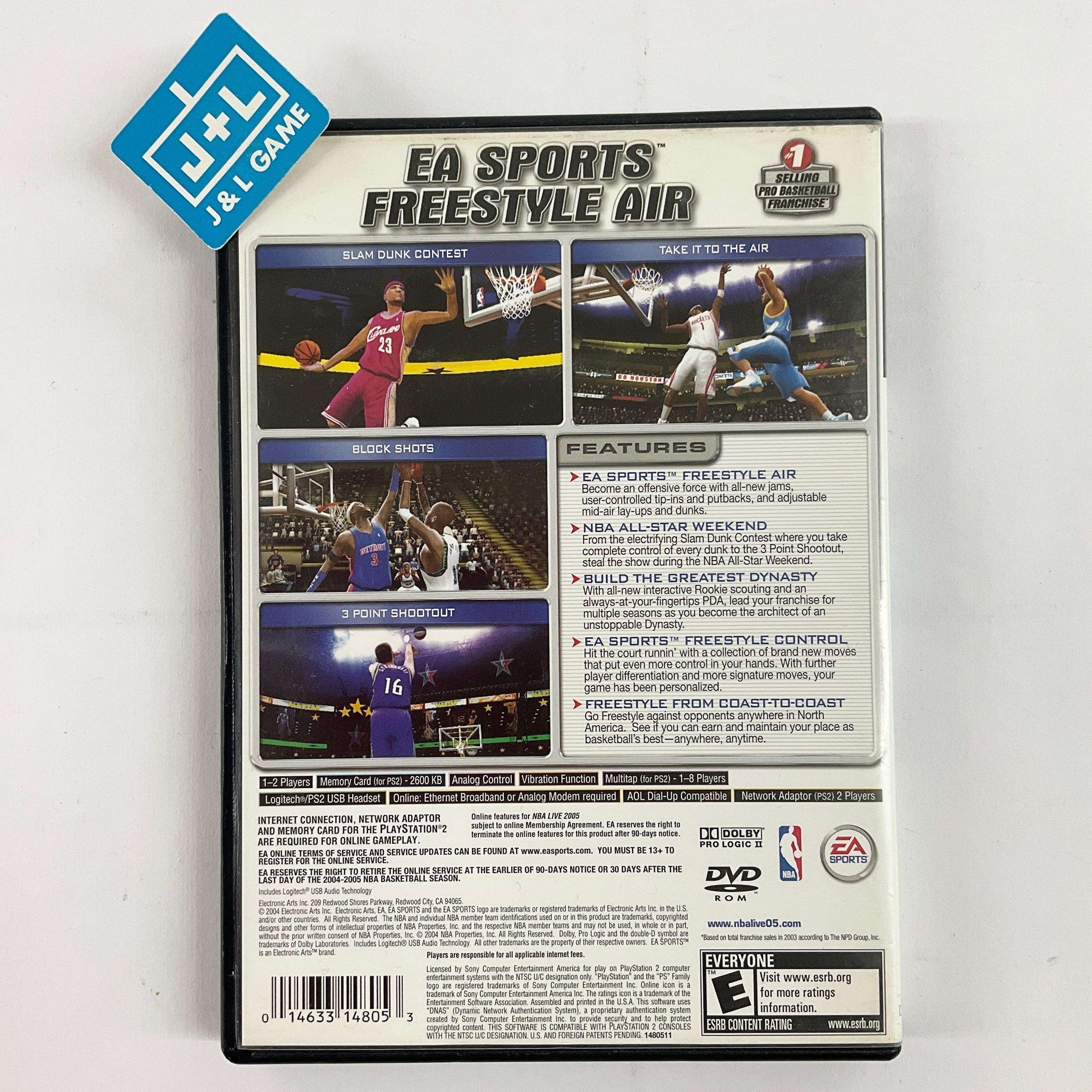 NBA Live 2005 - (PS2) PlayStation 2 - [Pre-Owned] Video Games EA Sports   